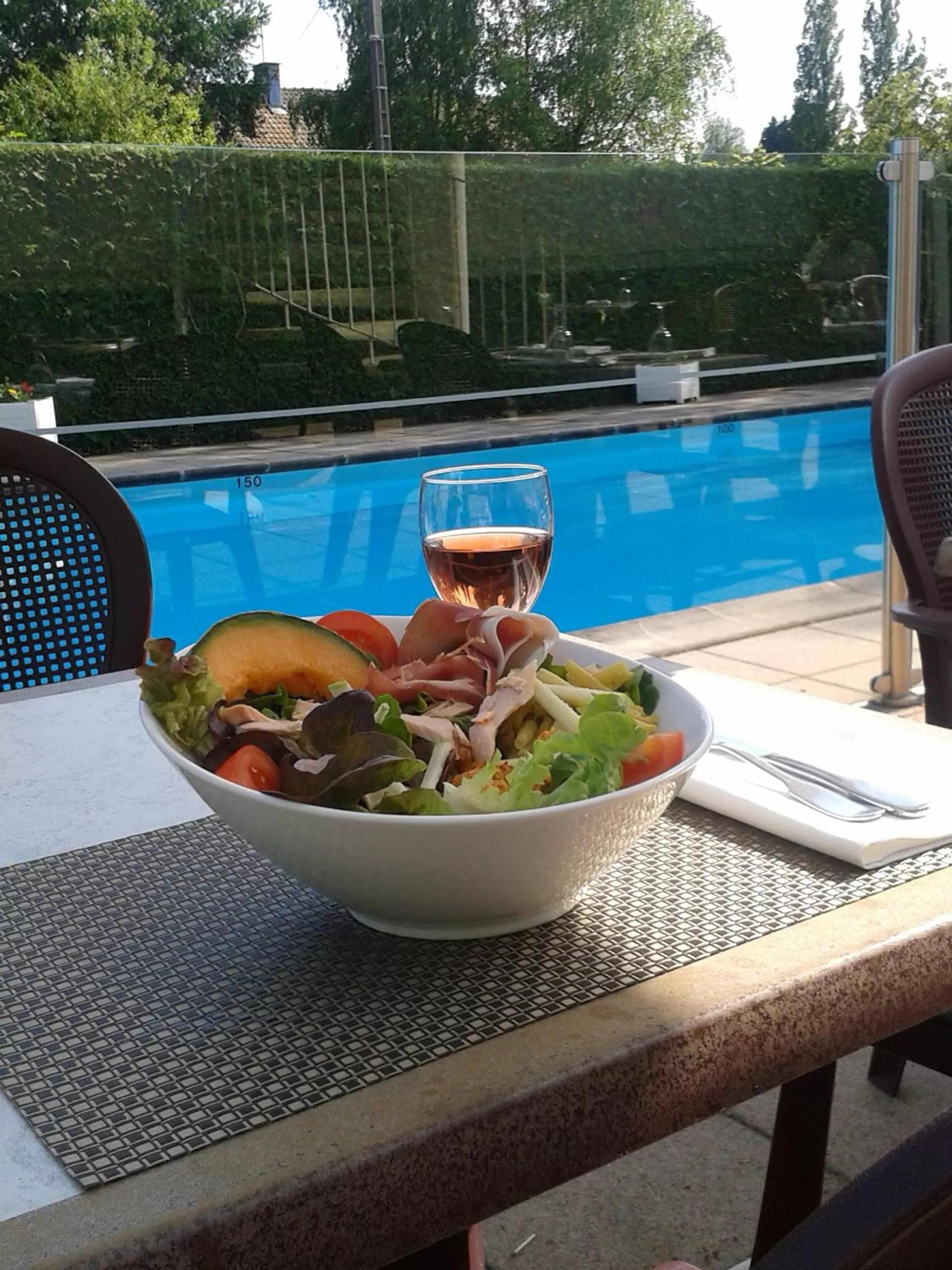 Balcony/Terrace in ibis Belfort Danjoutin