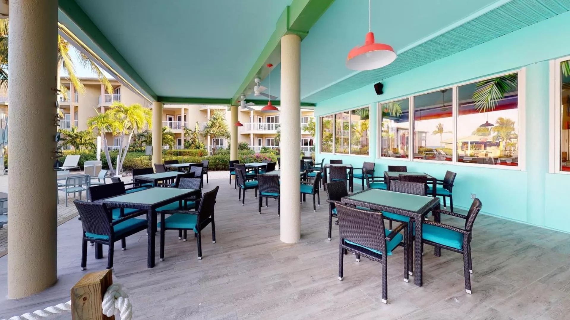 Patio in The Grand Caymanian Resort