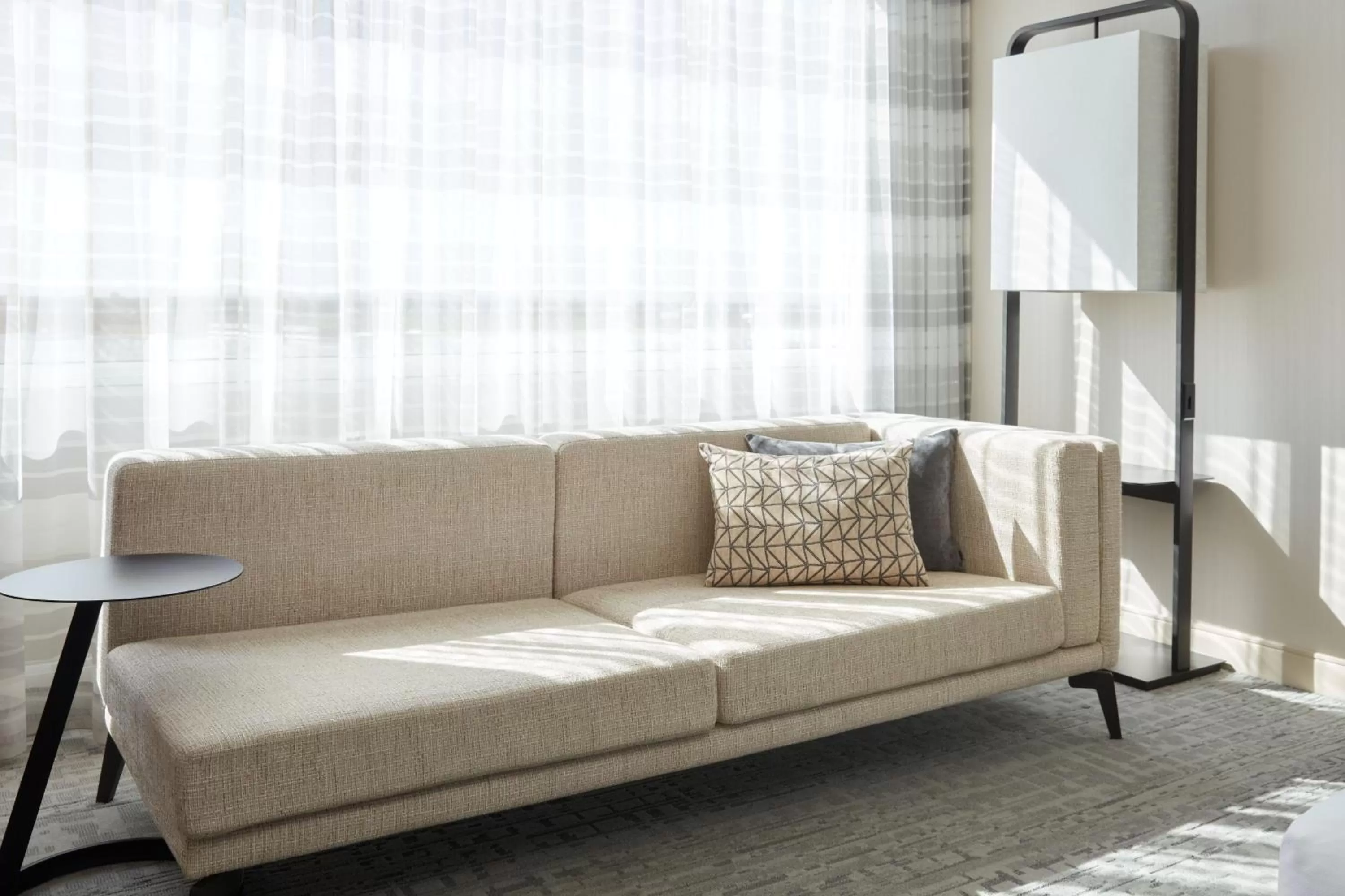 Photo of the whole room in Marriott Montreal Airport In-Terminal Hotel