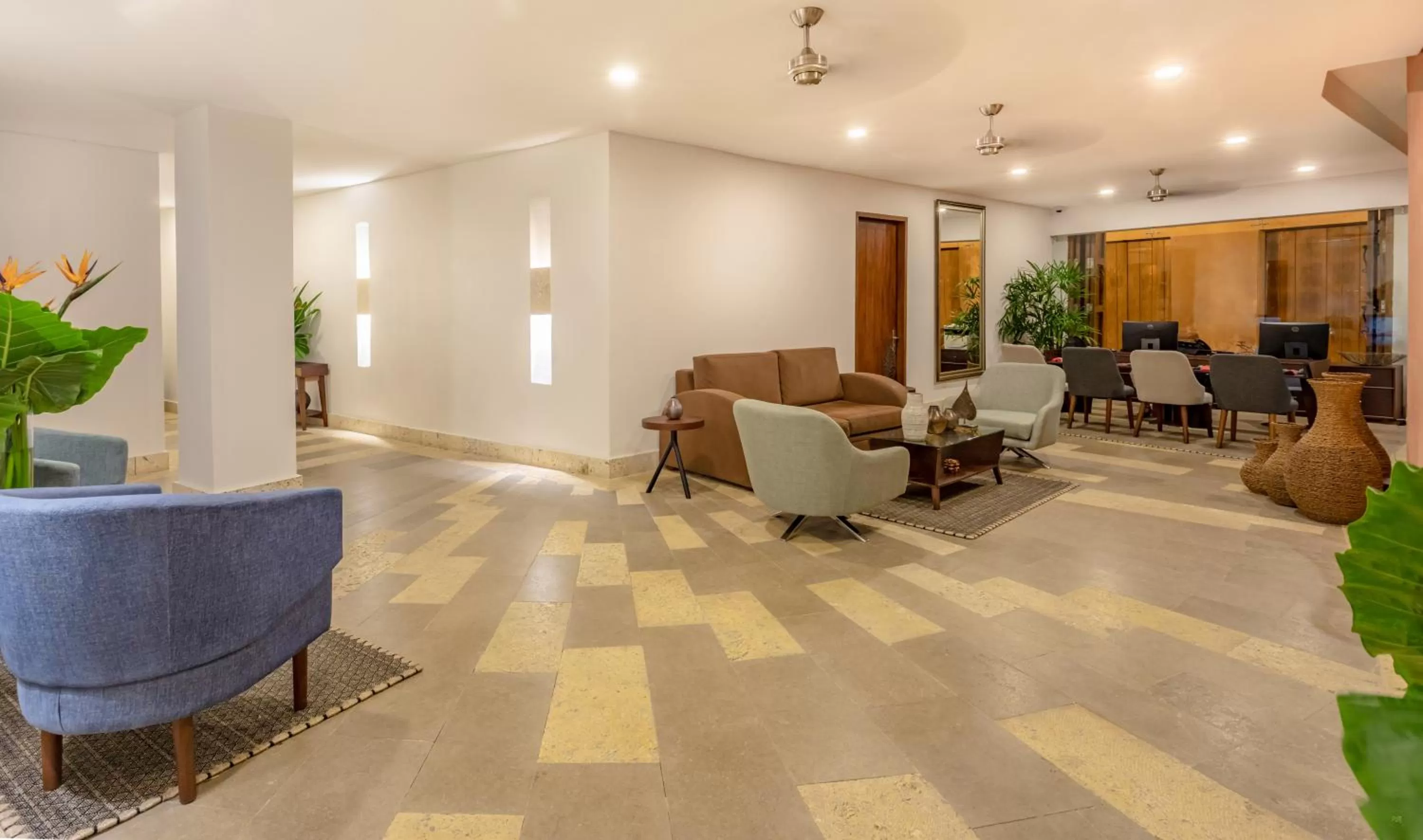 Lobby or reception in Hotel Santa Catalina By OxoHotel