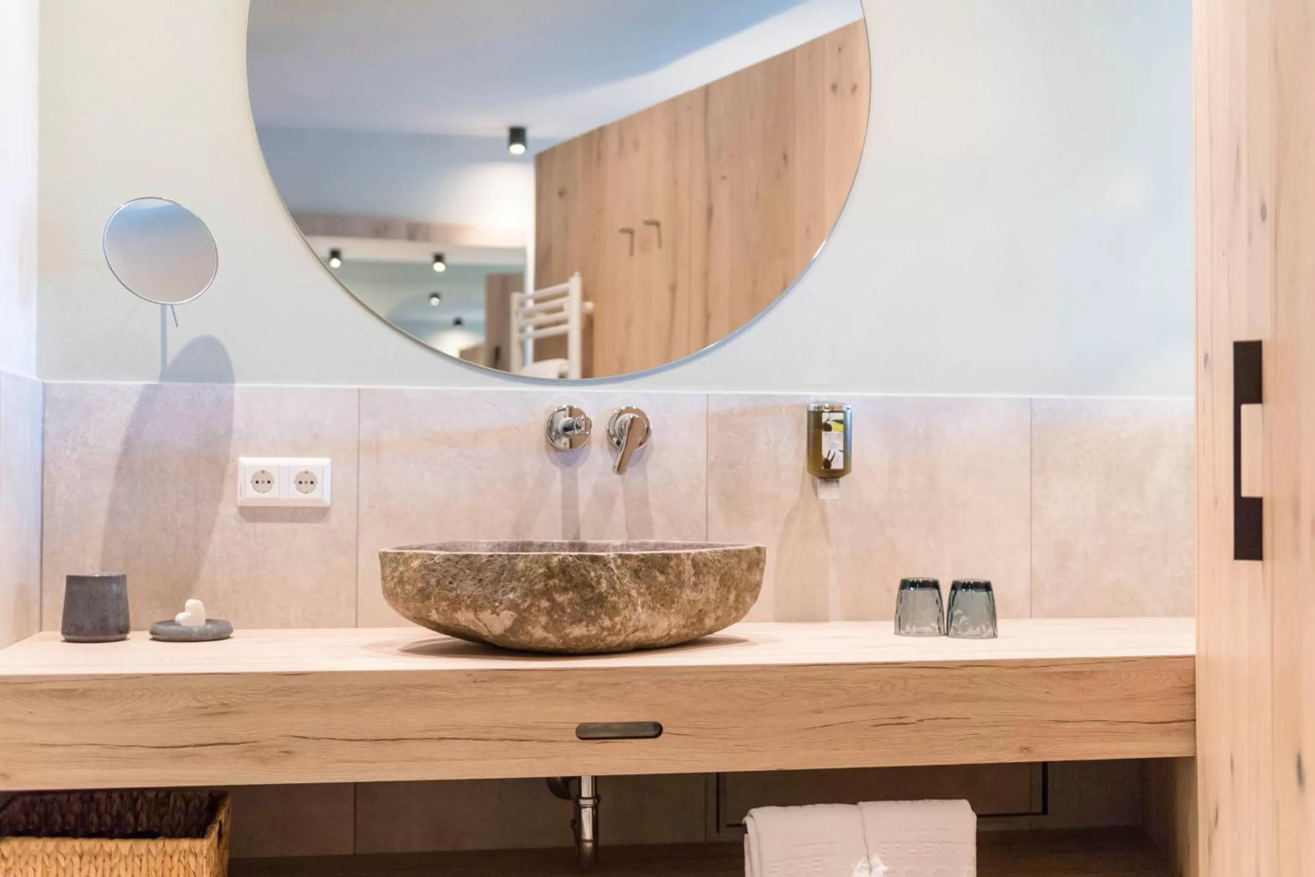 Bathroom in Hotel Rosengarten (Schenna Resort)