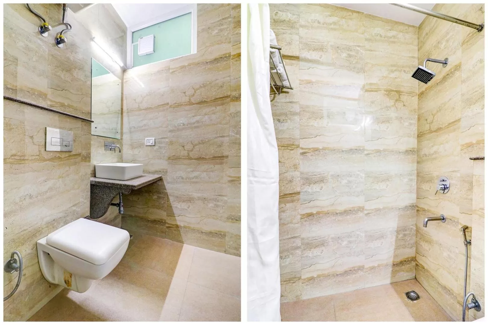 Bathroom in Hotel Airport View