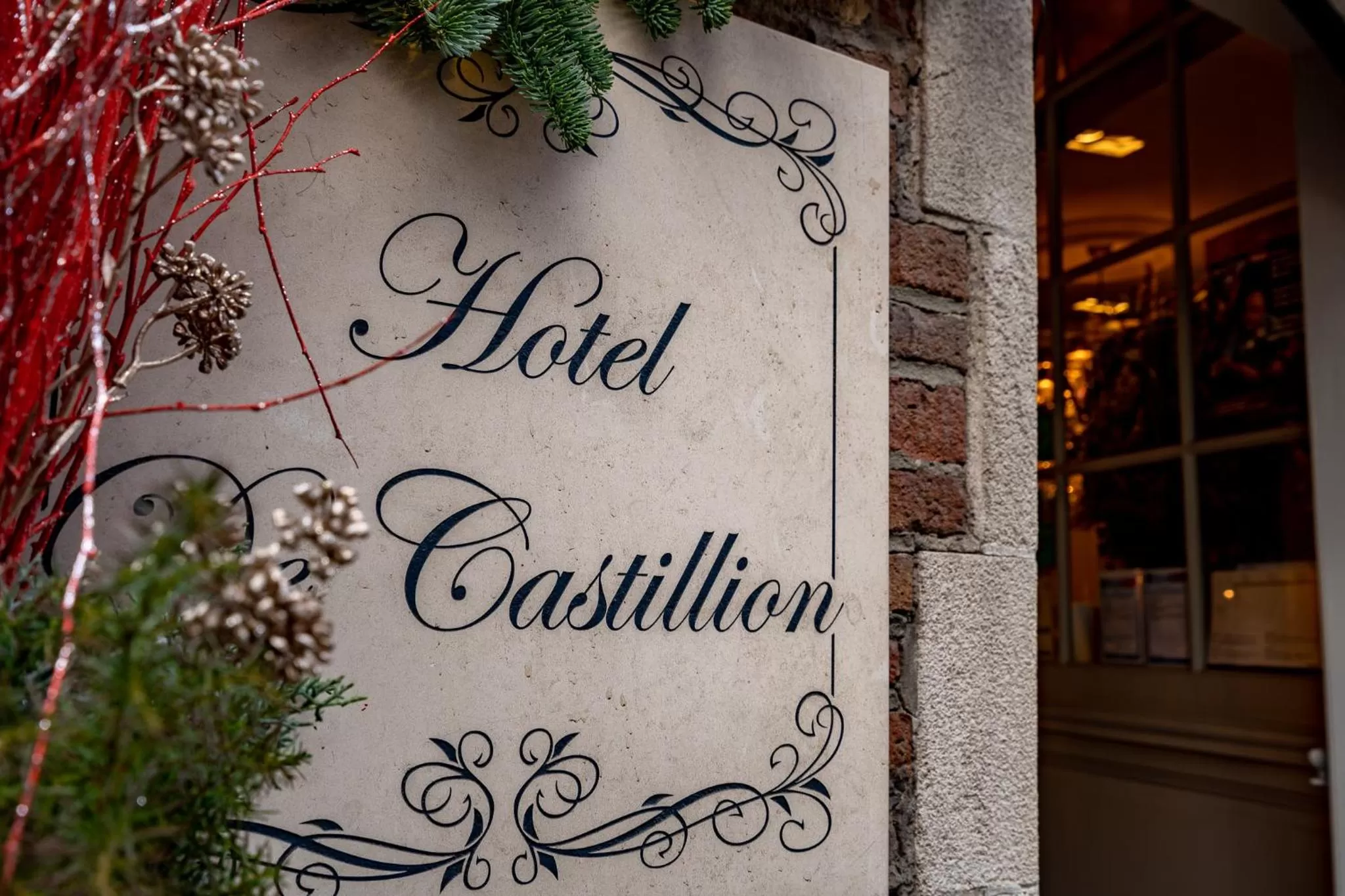 Property logo or sign in Boutique Hotel De Castillion