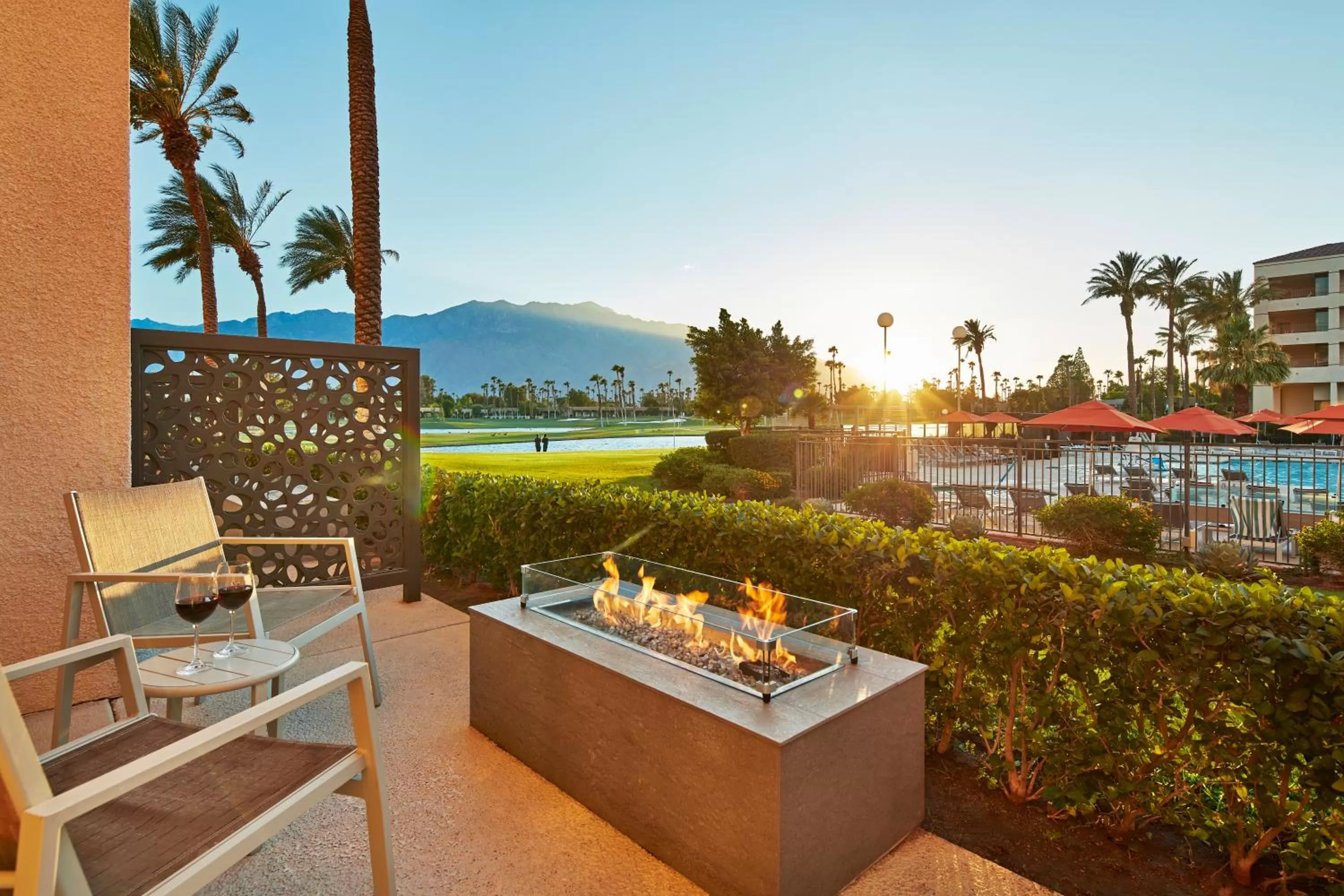 Property building in DoubleTree by Hilton Golf Resort Palm Springs