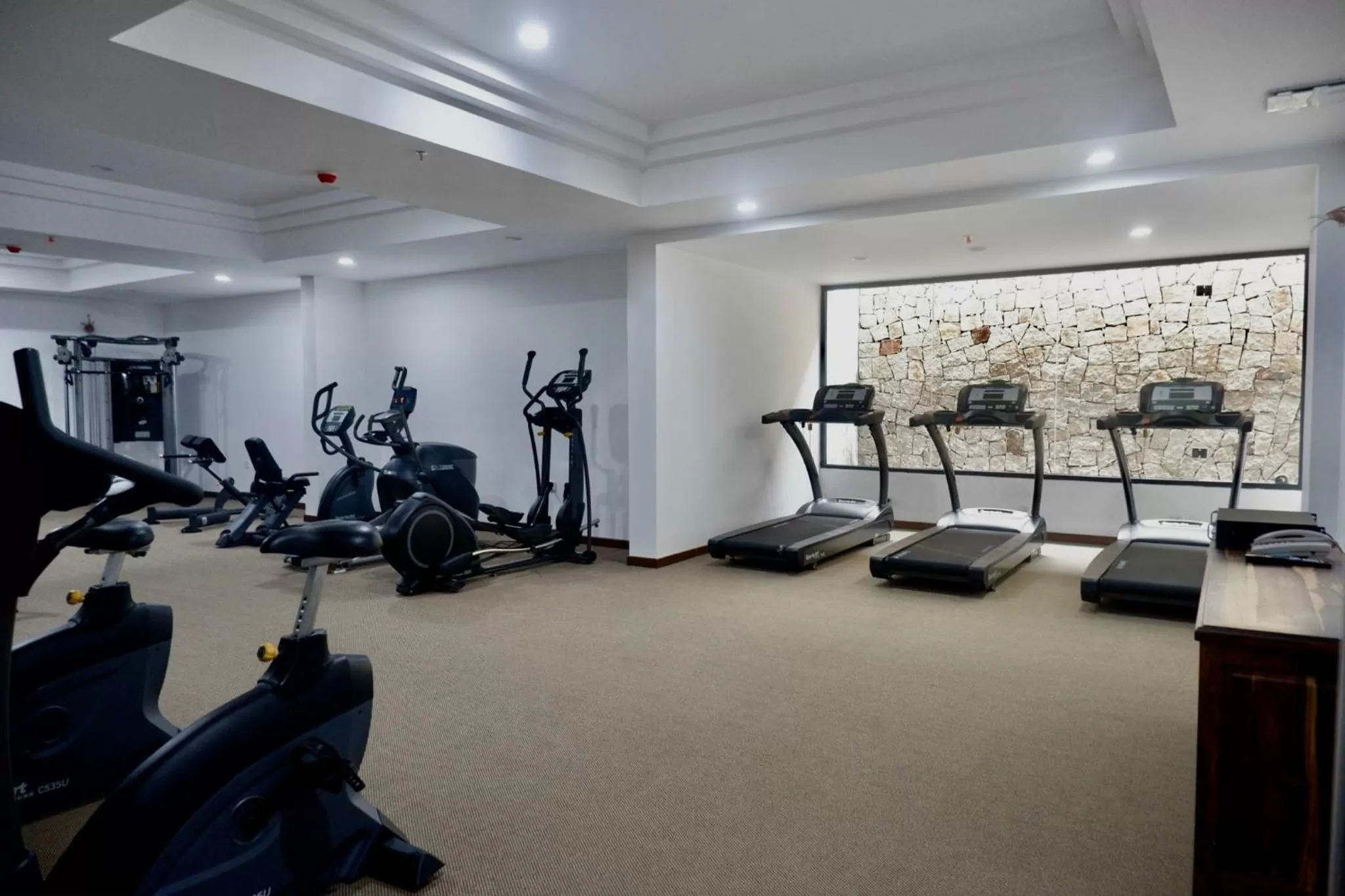 Fitness centre/facilities in Alibu Resort Nha Trang