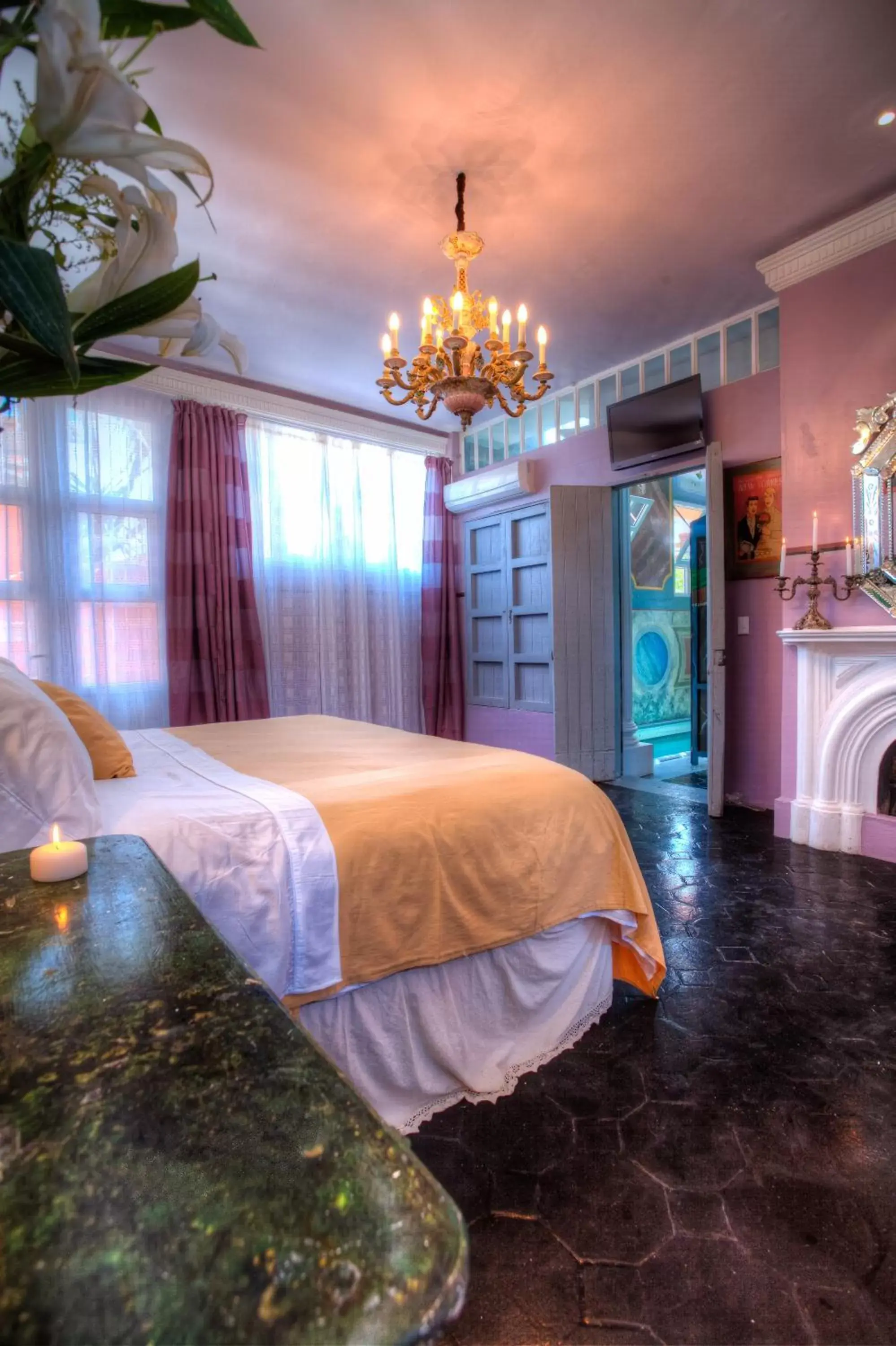 King Room with Sea View in Hotel Boutique Rivera Del Rio King Room with Sea View in Hotel Boutique Rivera Del Rio