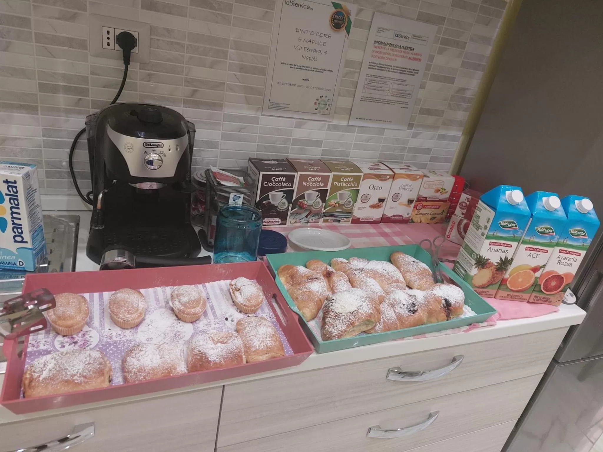 Breakfast in B&B Dint 'o core e Napule