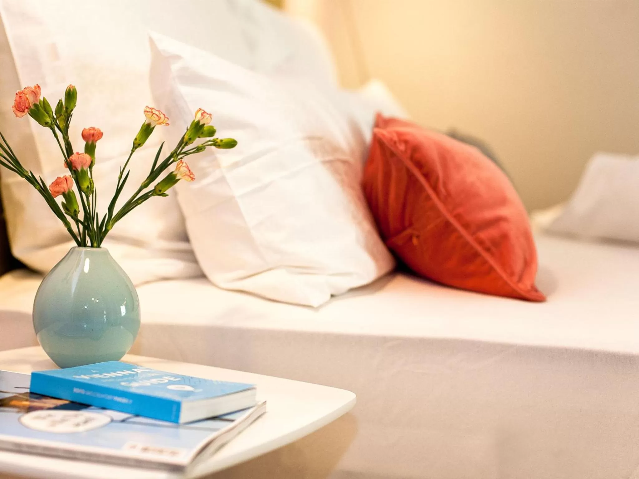 Decorative detail, Bed in grätzlhotel Karmelitermarkt