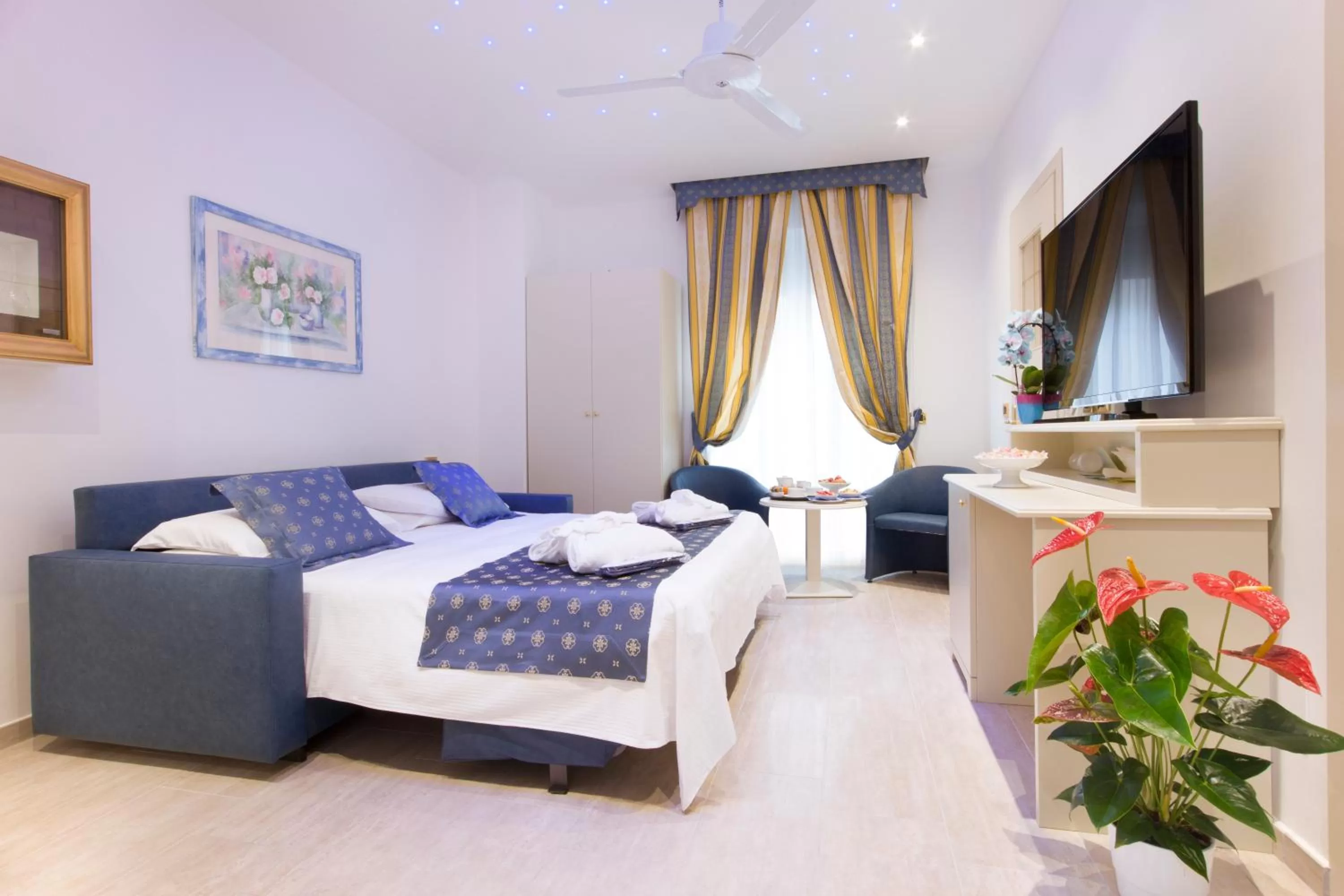 Bed in Hotel Ristorante Toscana