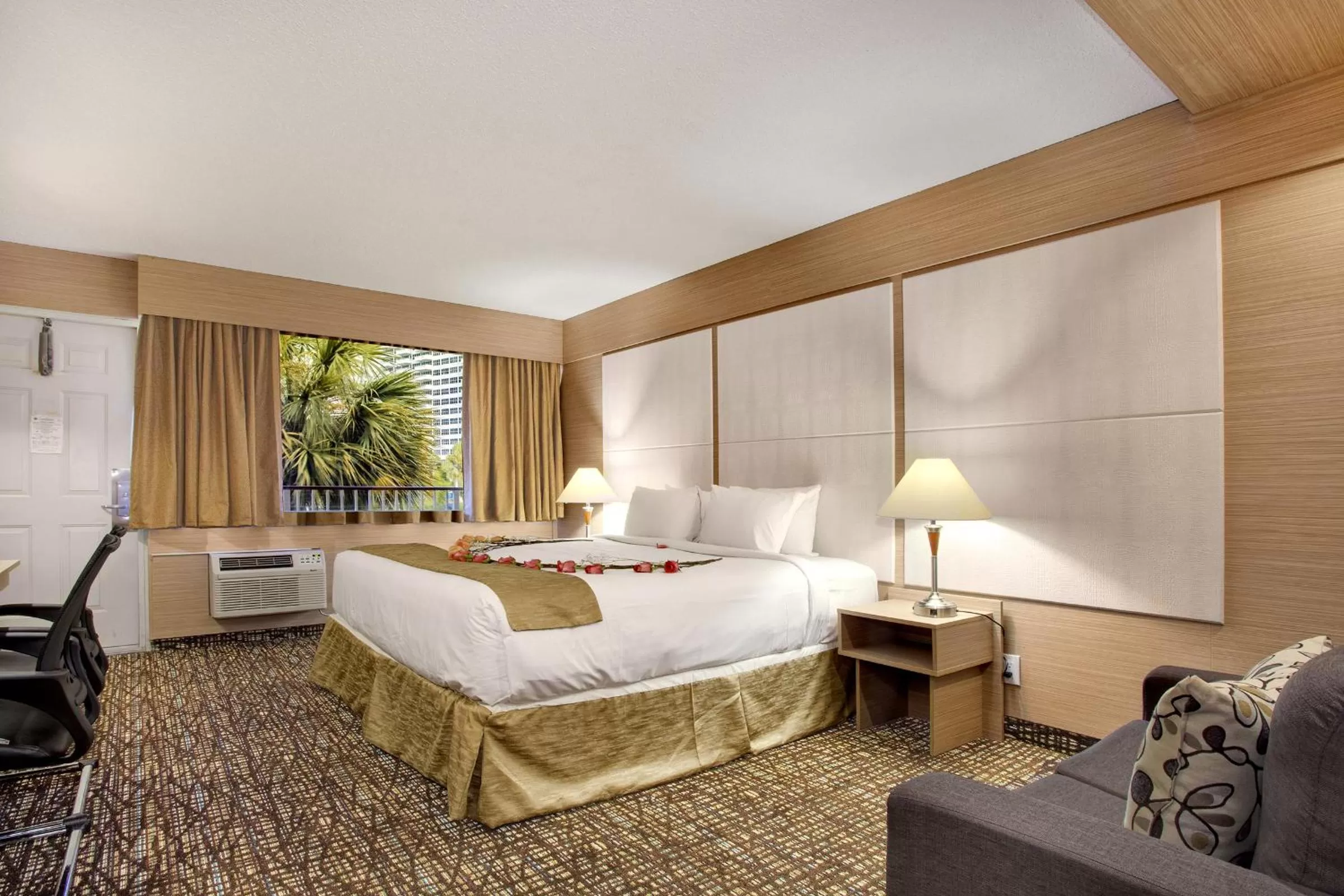 Photo of the whole room, Bed in Ocean Beach Palace