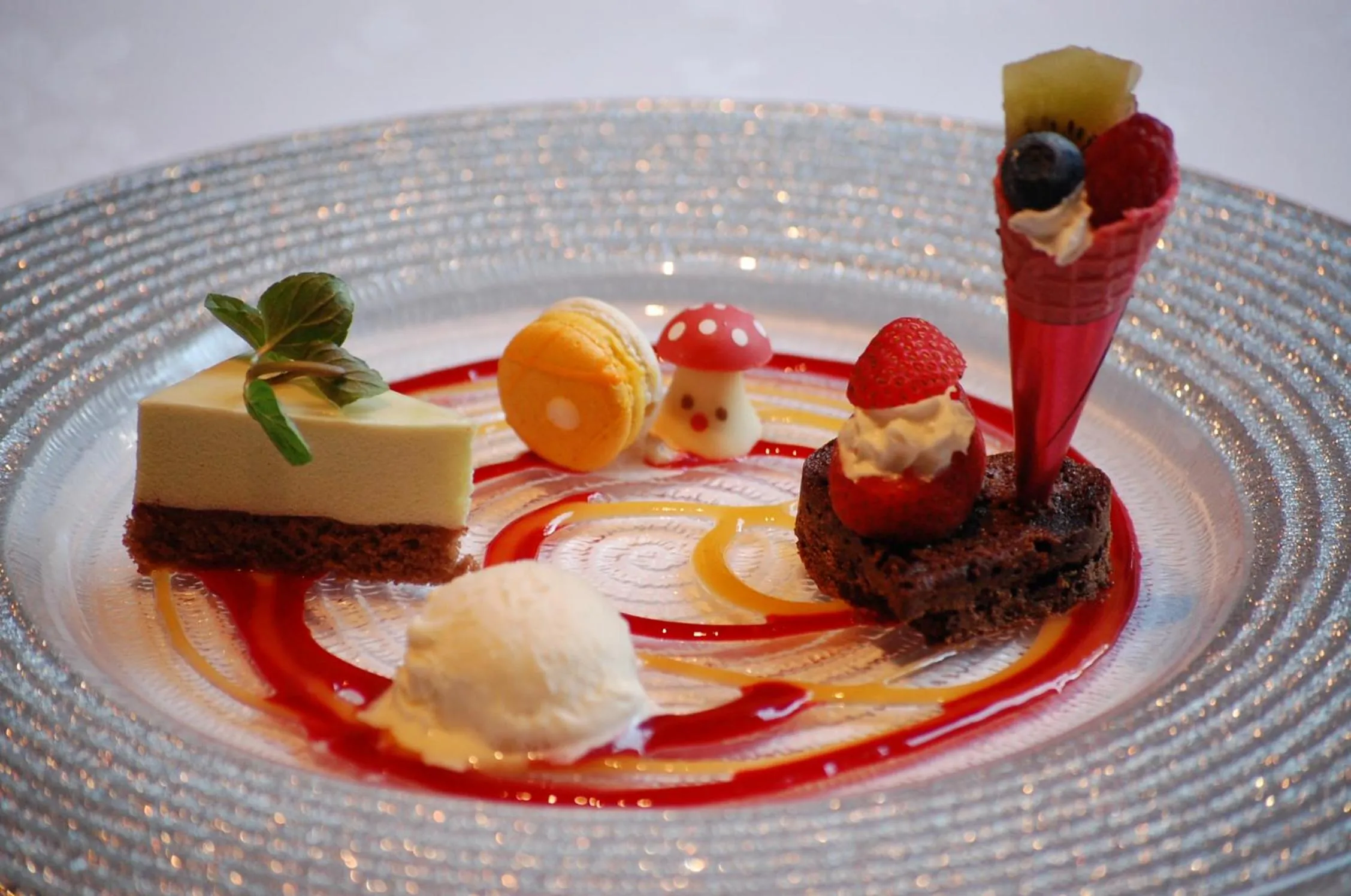 Food close-up in Hotel Trusty Tokyo Bayside