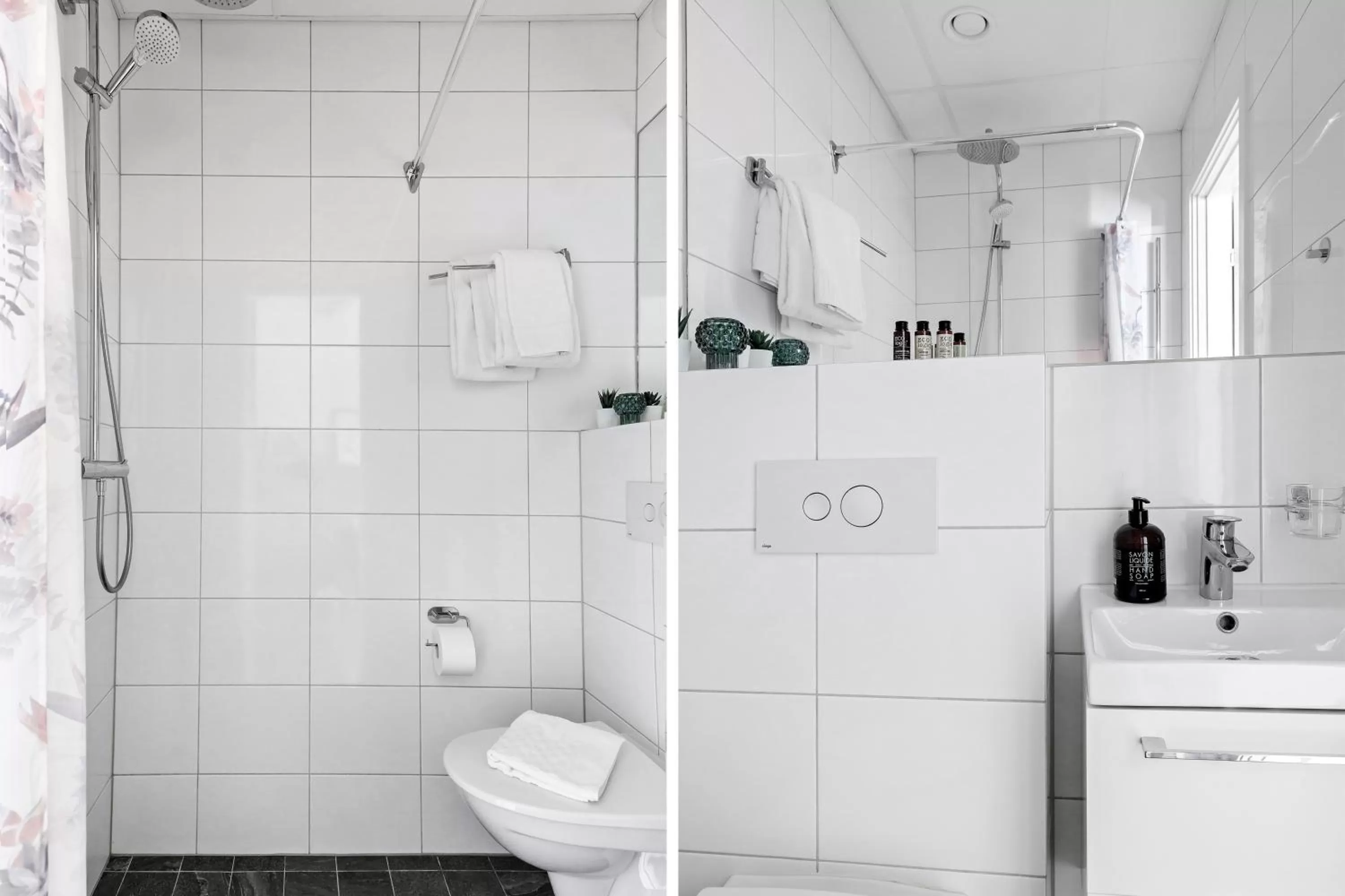 Bathroom in Forenom Aparthotel Stockholm Bromma