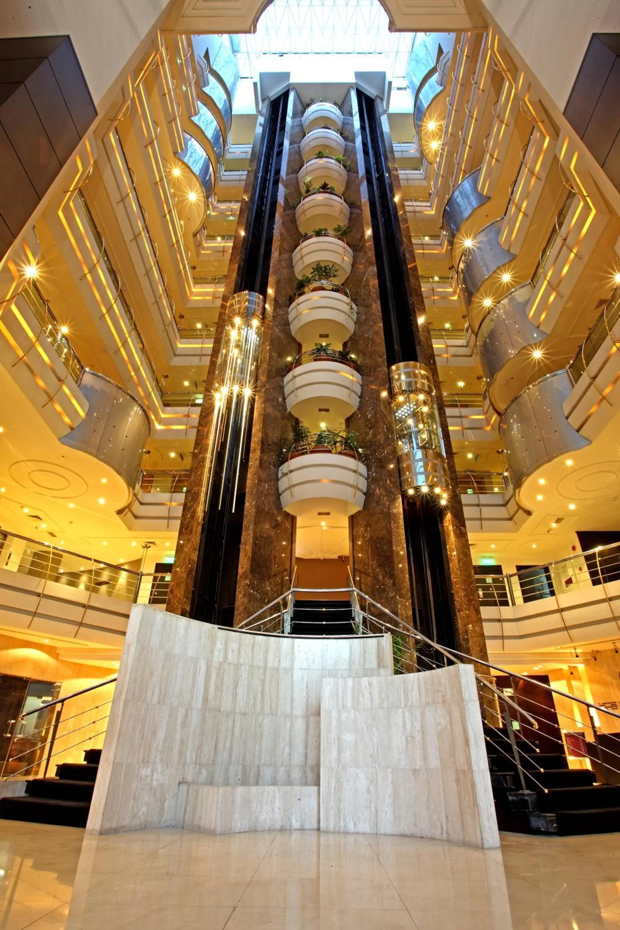 Lobby or reception in Sea View Hotel Dubai