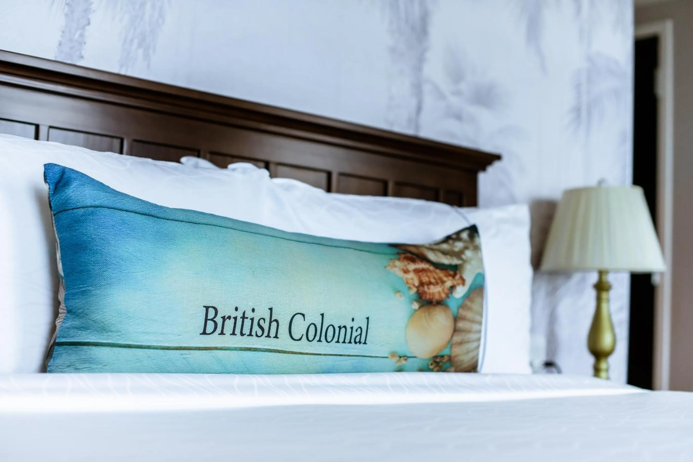 Bed in British Colonial Nassau