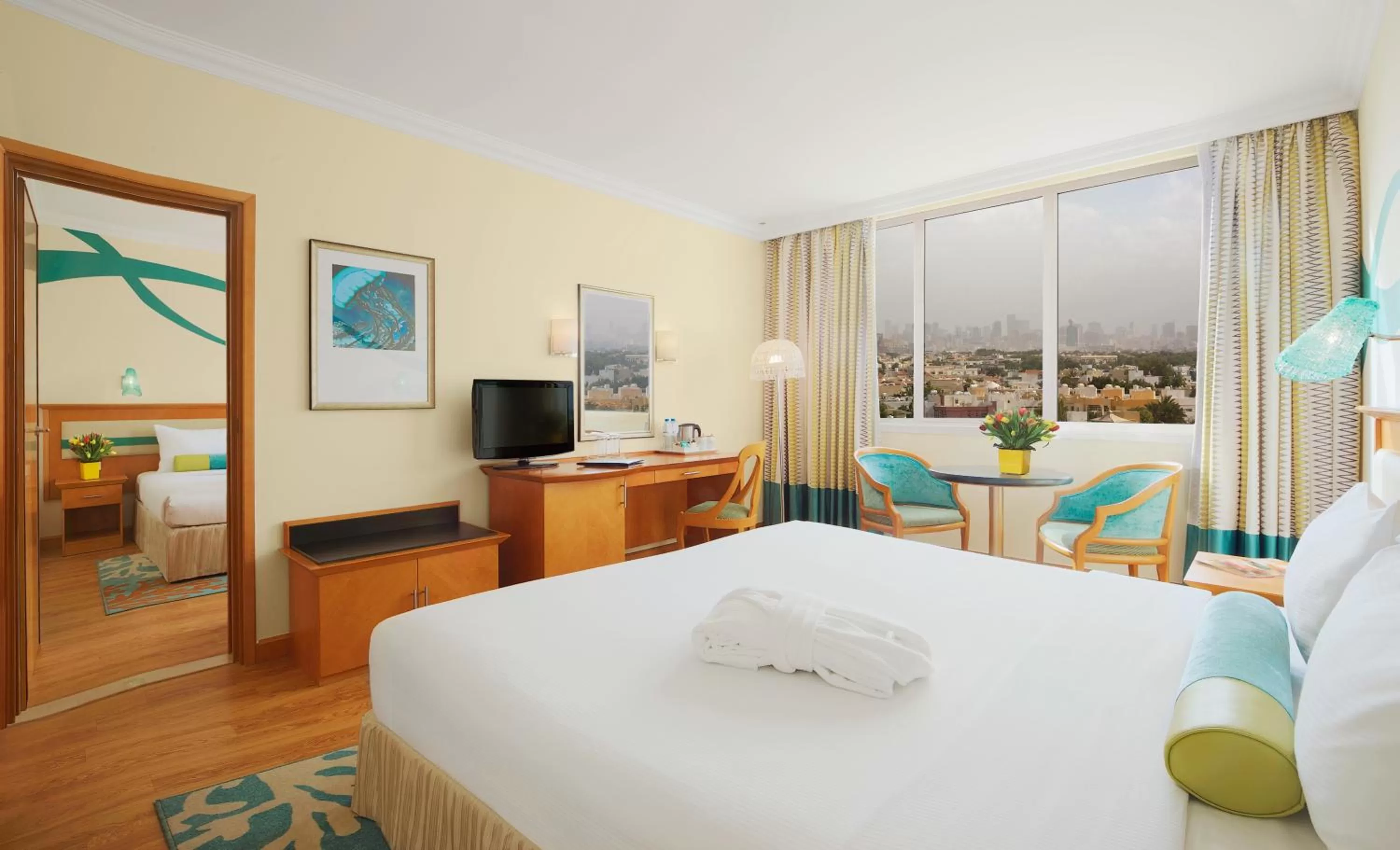City view, Bed in Coral Beach Resort Sharjah