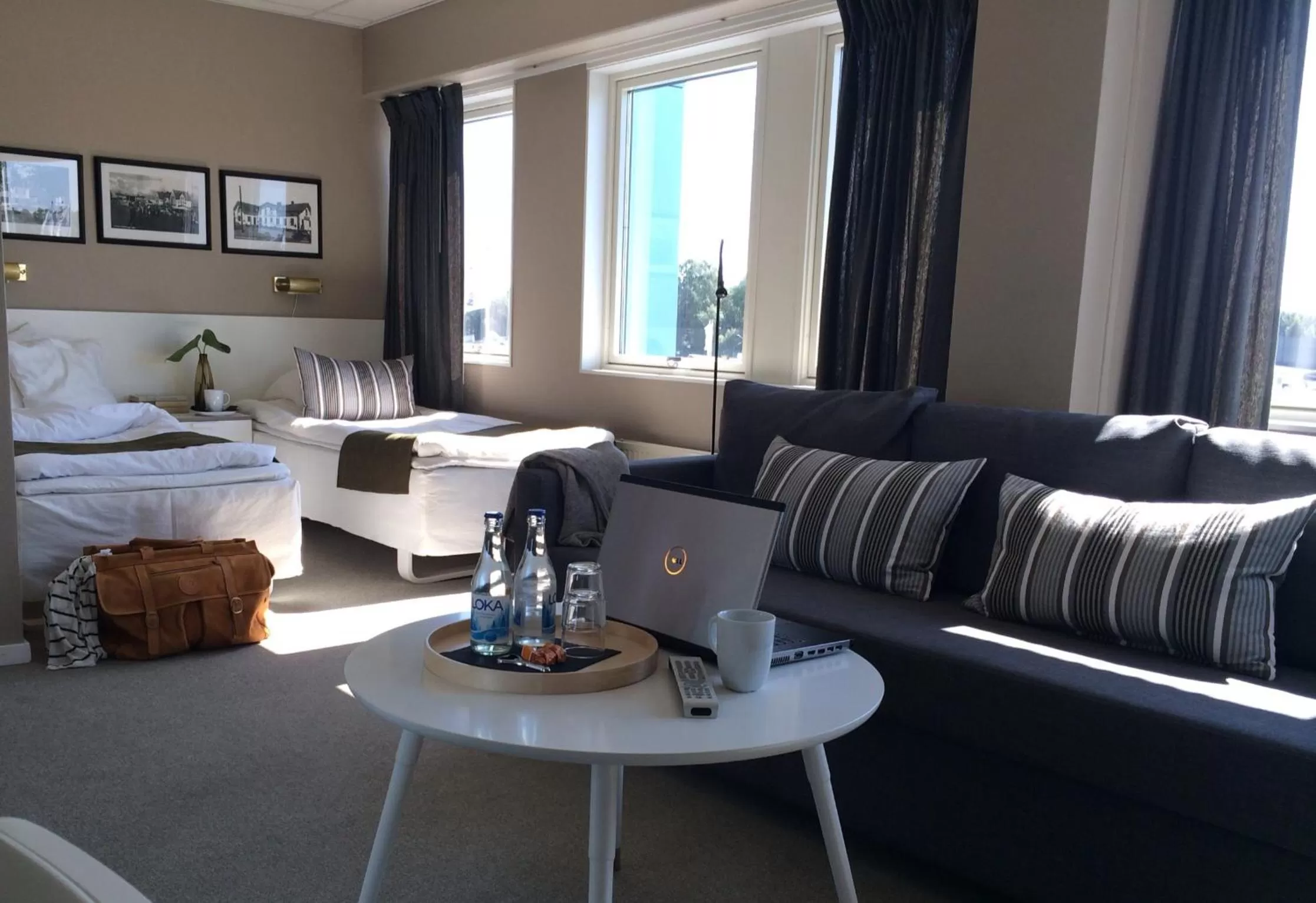 Photo of the whole room, Bed in Hotell Garvaren