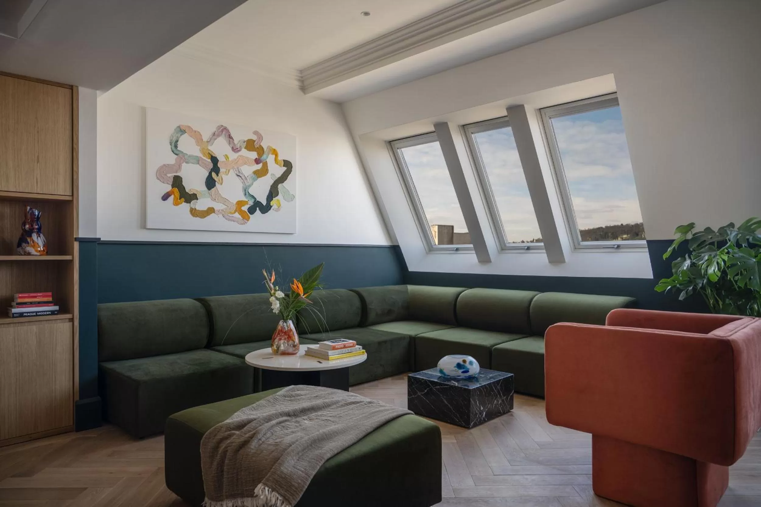 Living room in Almanac X Alcron Prague