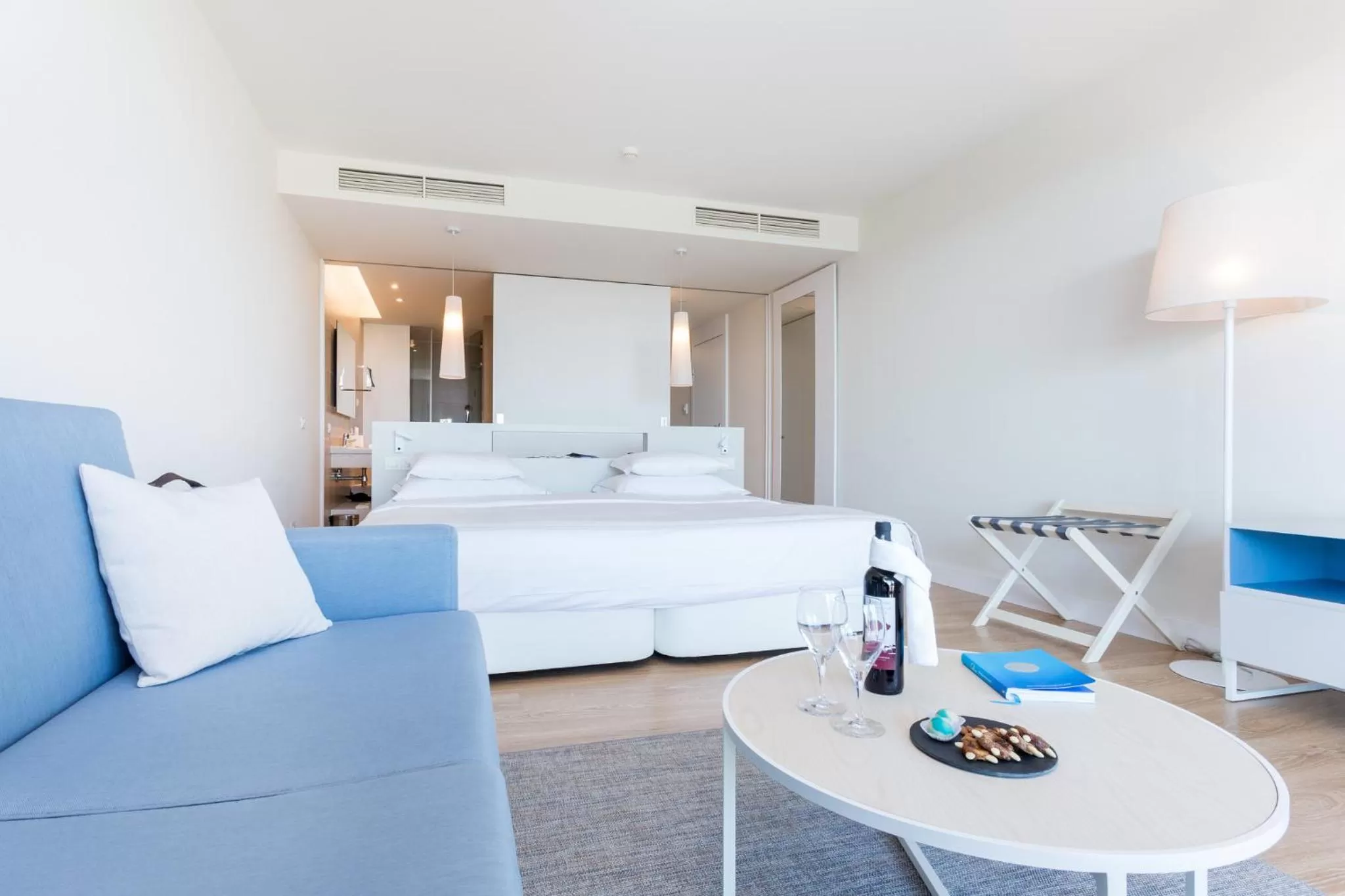 Bed in Palmares Beach House Hotel - Adults Only