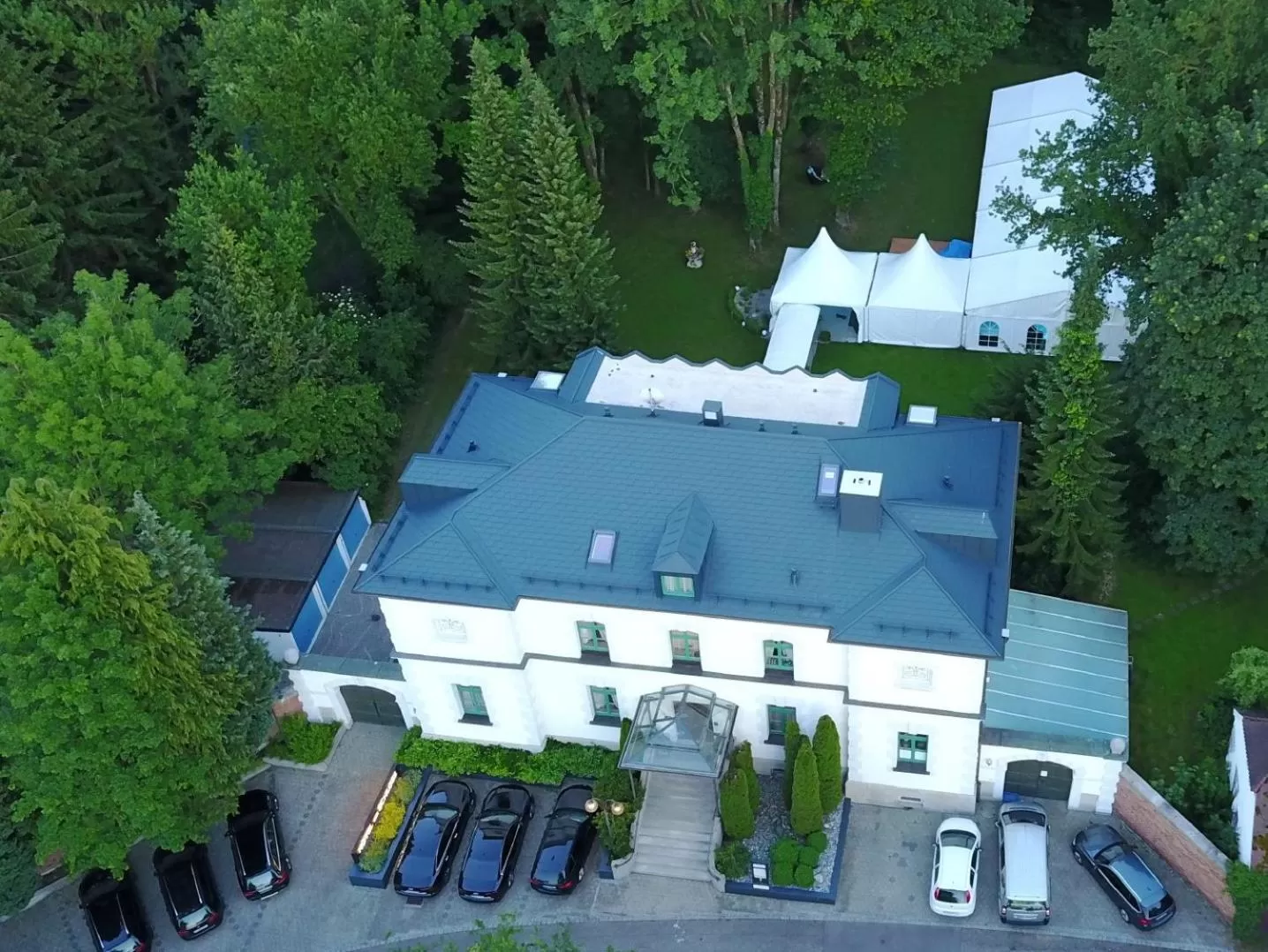 Bird's eye view in Hotel am Schloss