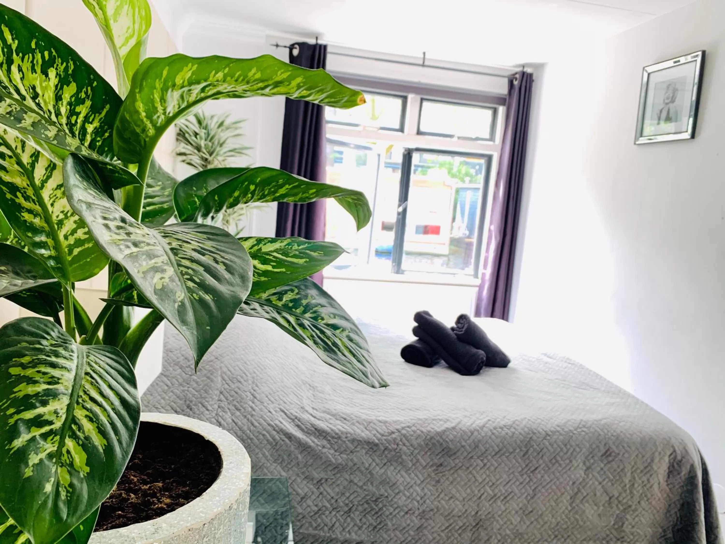 Bed in Amsterdam-Houseboat-Amstel