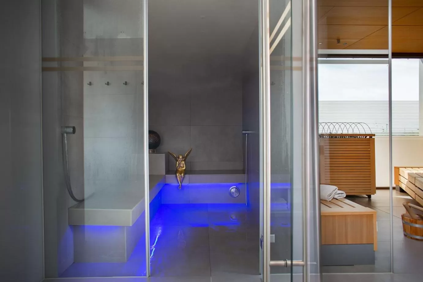 Sauna in hirschen dornbirn - das boutiquestyle hotel - skyrelax & wellness im rooftop
