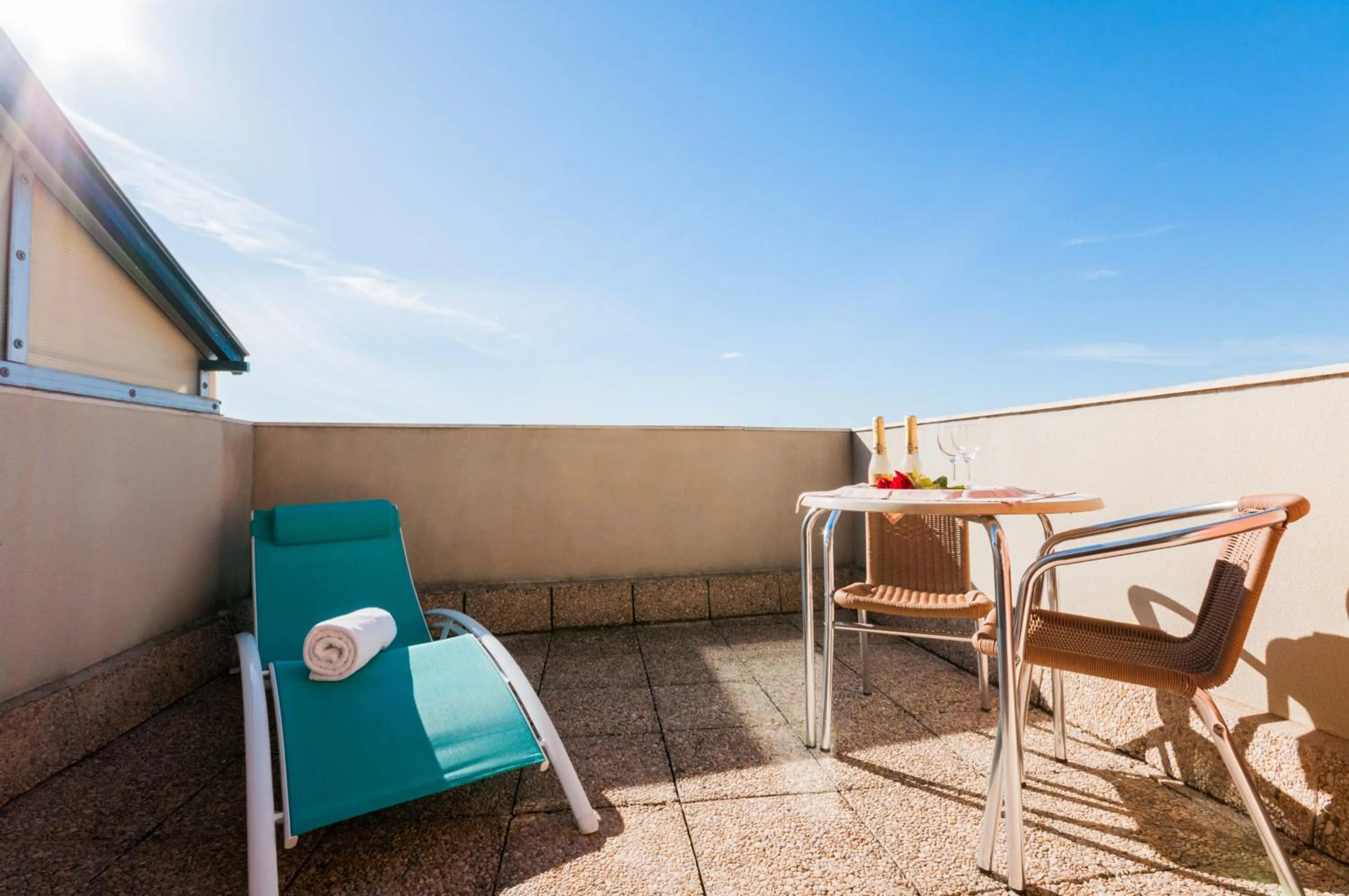 Balcony/Terrace in Hotel Villacarlos