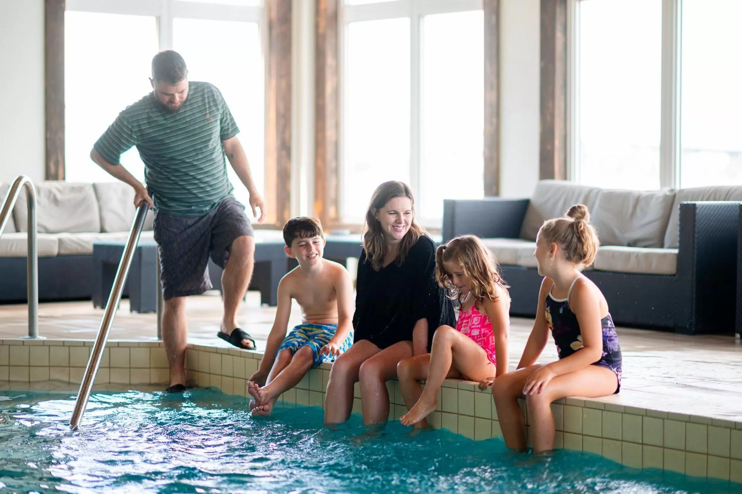 Pool view in Rodd Miramichi