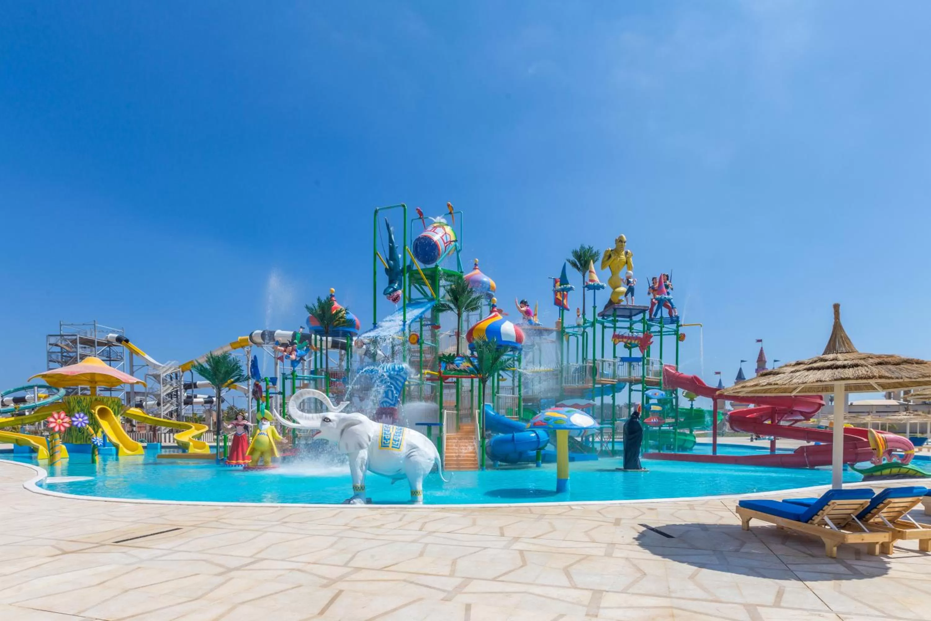 Aqua park in Pickalbatros Aqua Park Sharm El Sheikh