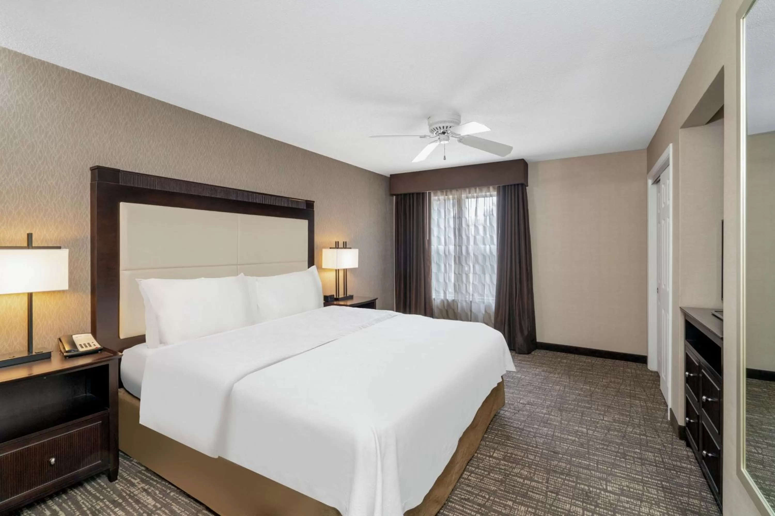 Bed in Homewood Suites Lafayette