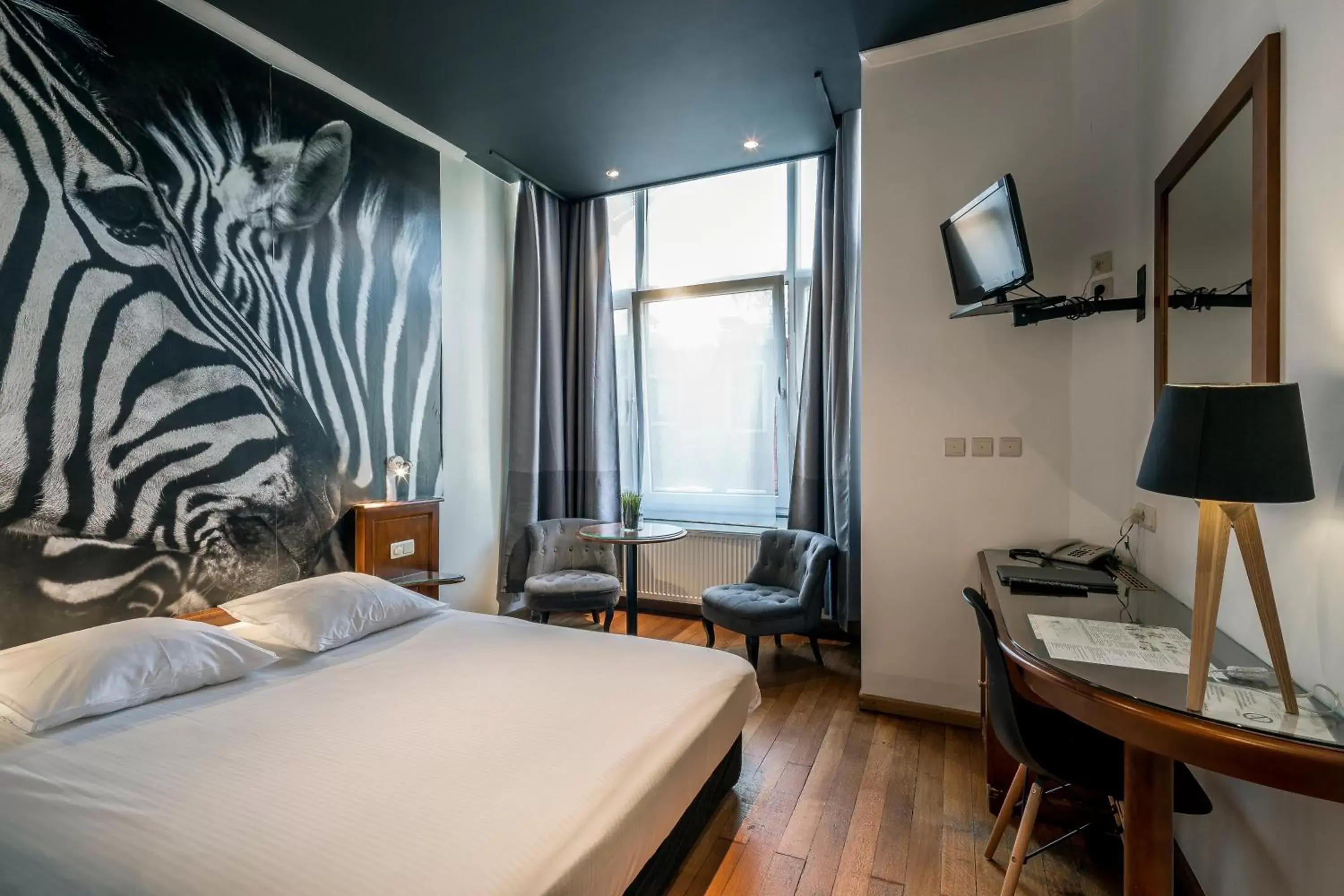 Double Room in Hotel Le Cygne d'Argent Double Room in Hotel Le Cygne d'Argent