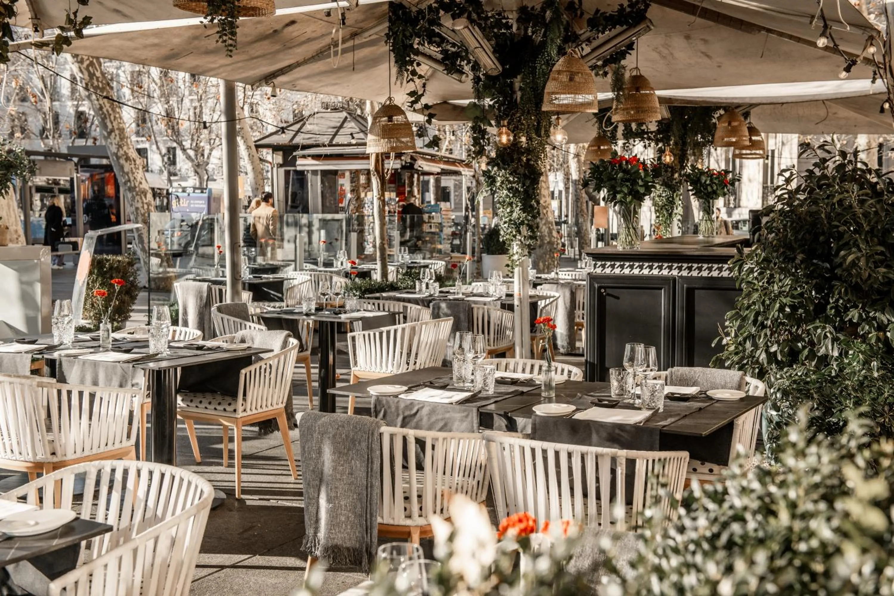 Restaurant/places to eat in Hospes Puerta de Alcalá, a Member of Design Hotels