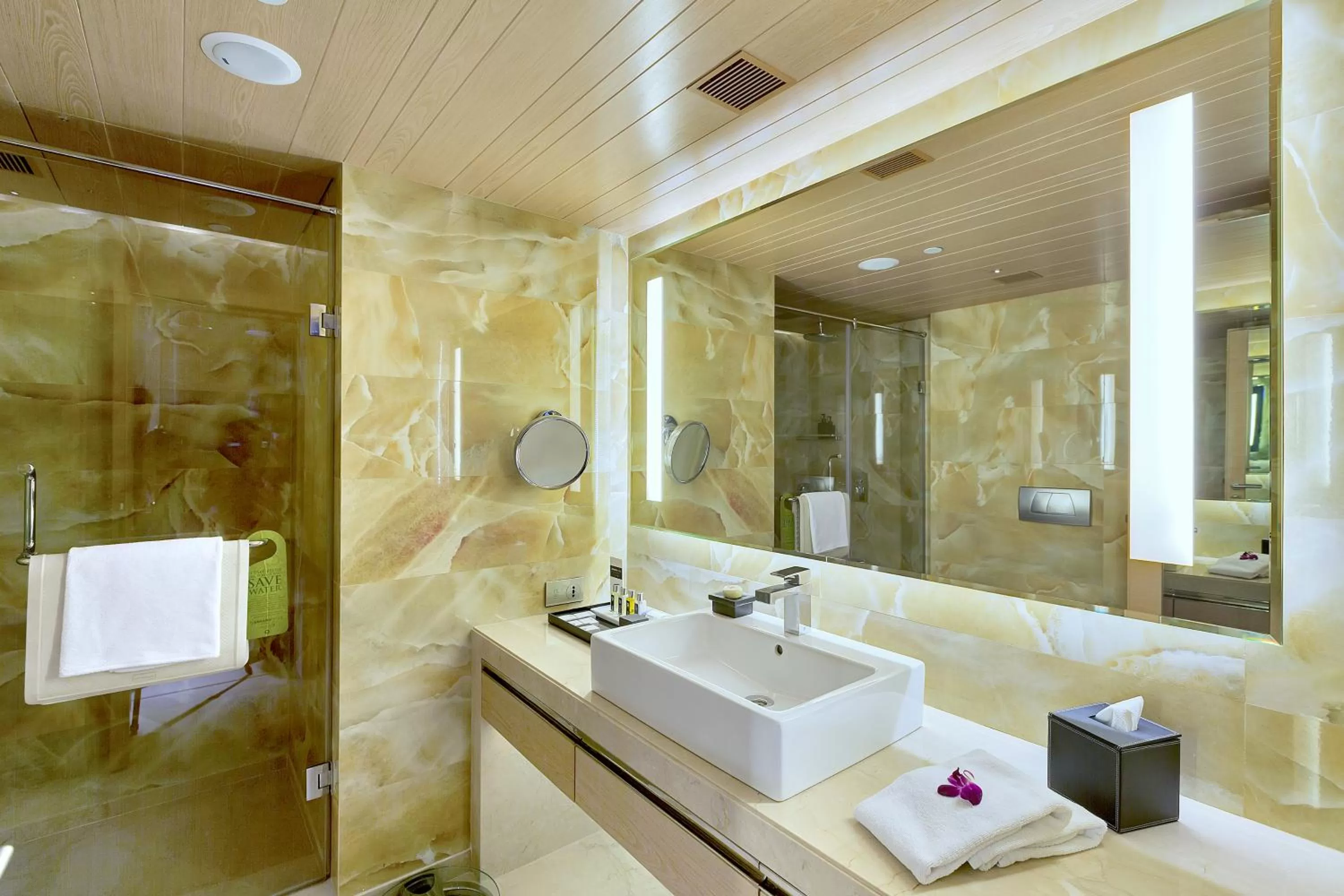 Bathroom in Hotel Sahara Star