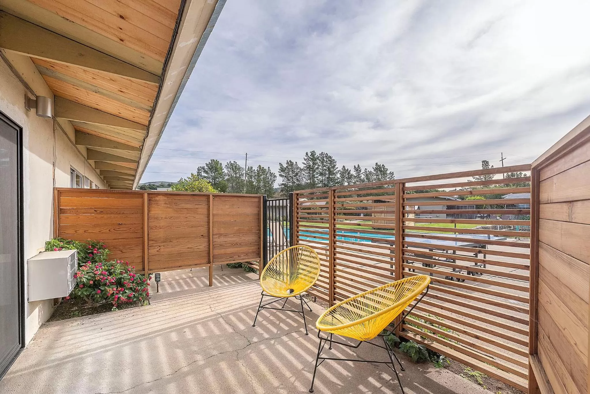 Patio in Contenta Inn