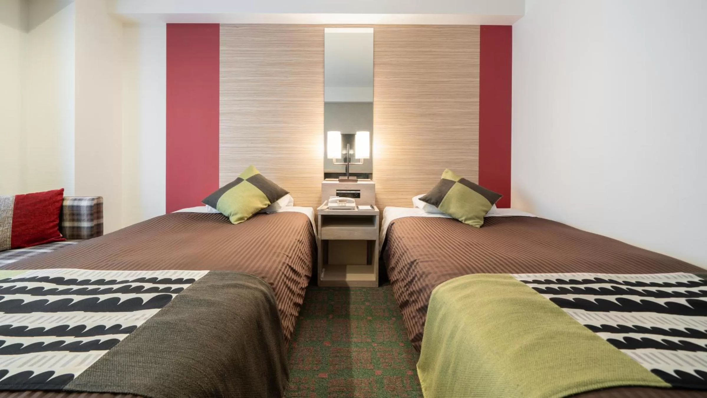 Bed in New Otani Inn Sapporo