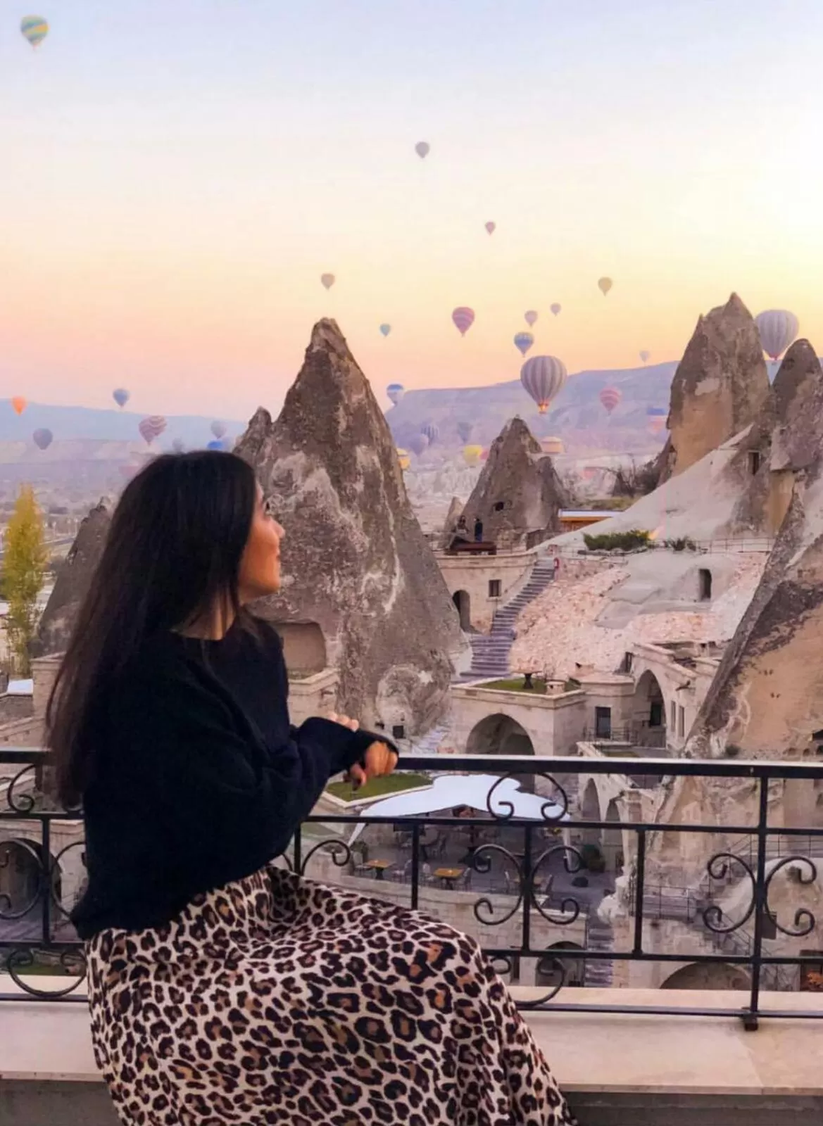 Balcony/Terrace in Elite Cave Suites