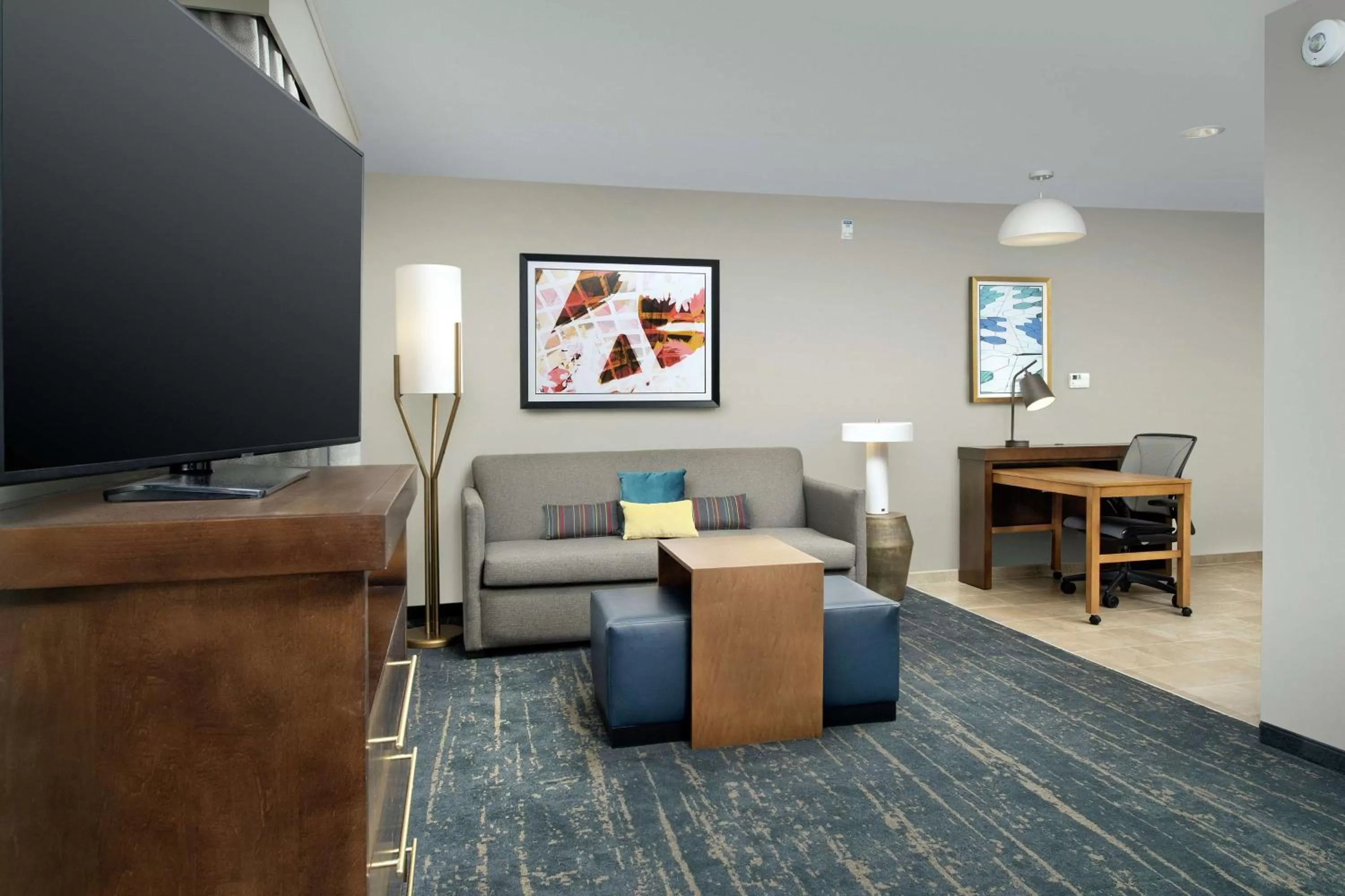 Bedroom in Homewood Suites By Hilton Denver Airport Tower Road