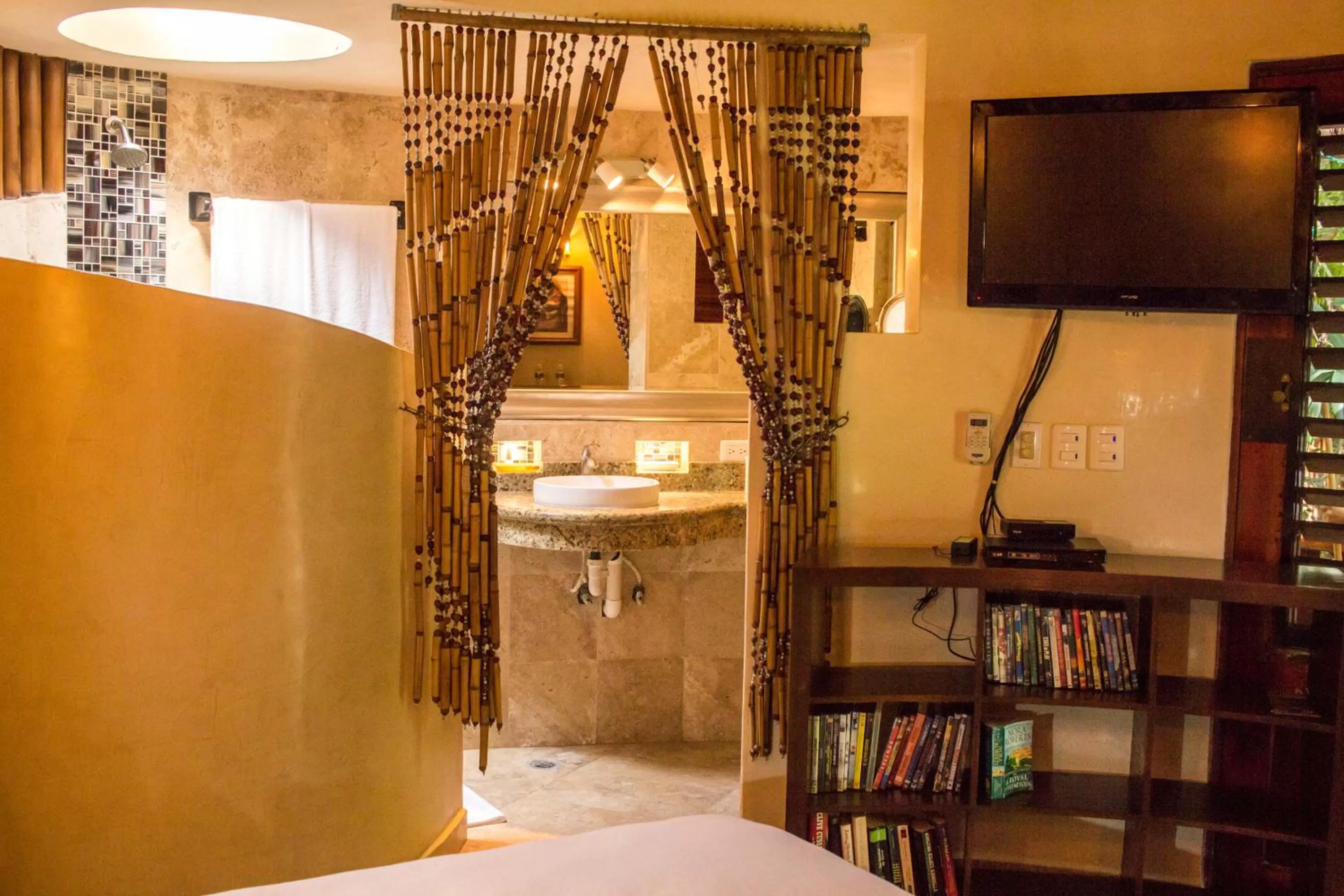 Bathroom in Cocos Cabañas Playa del Carmen Adults Only