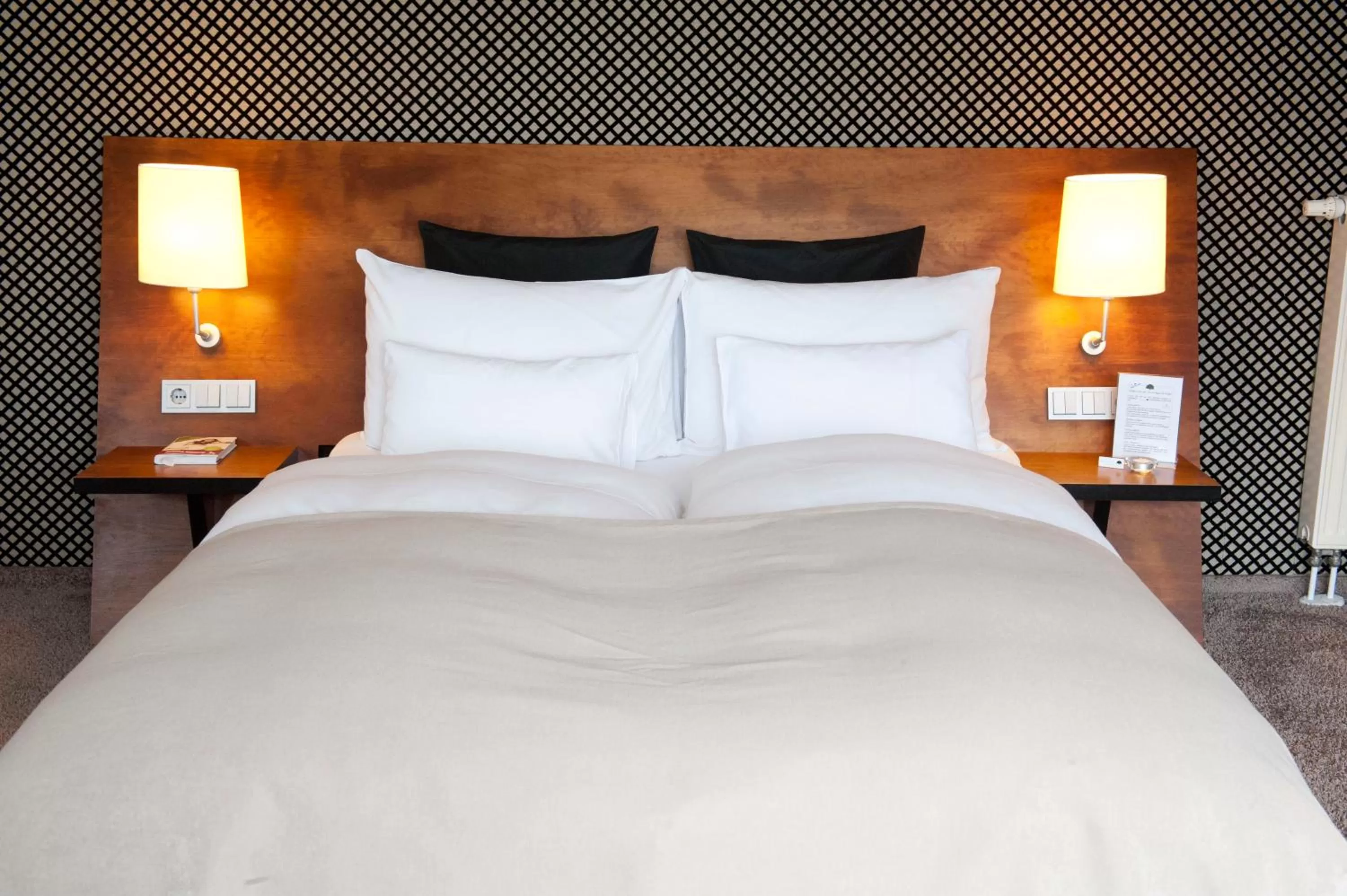 Bed in Wellings Romantik Hotel zur Linde