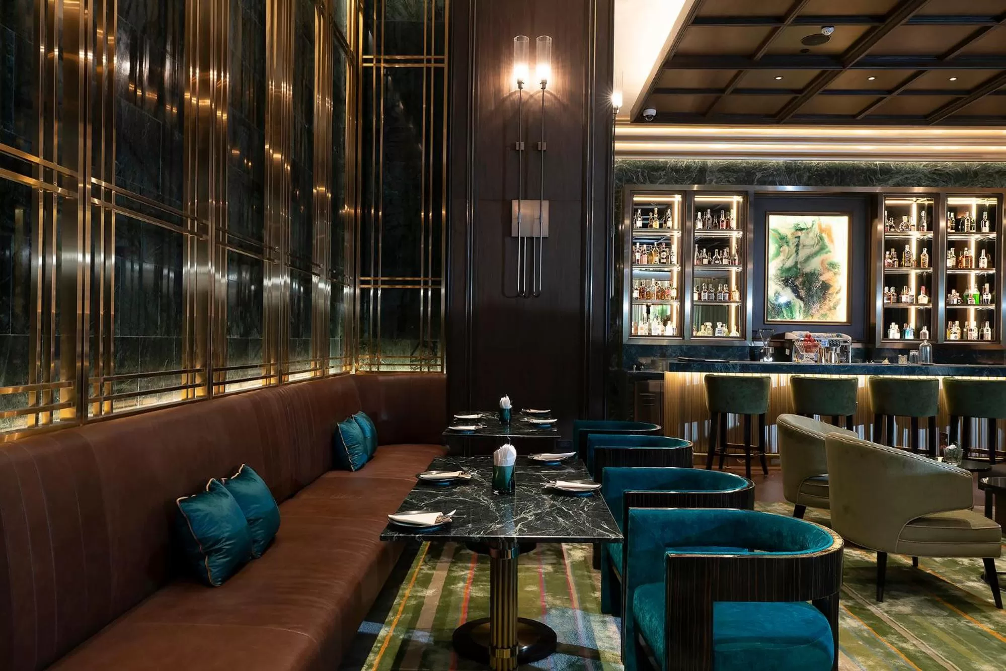 Lounge or bar in The Landmark Bangkok