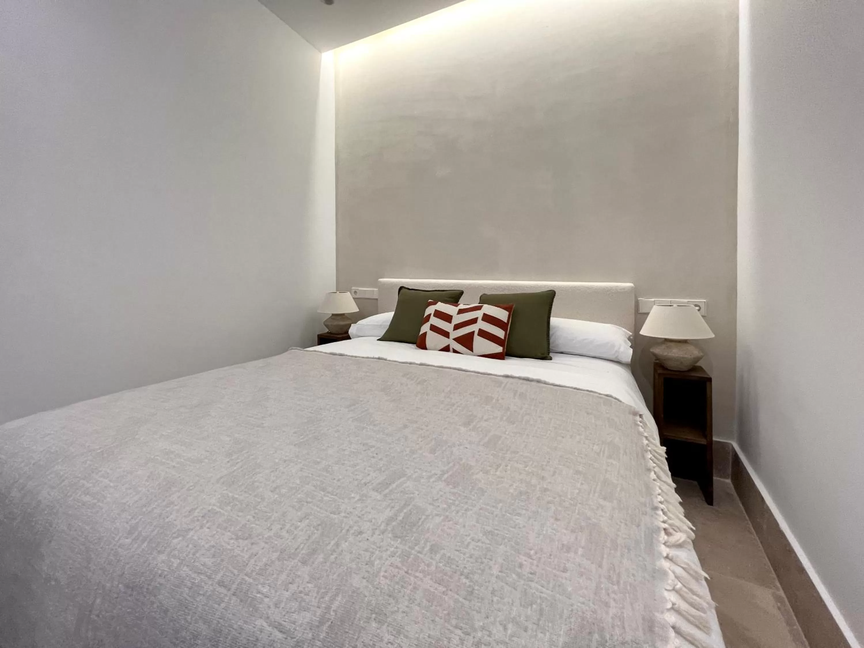 Bedroom, Bed in Arcos de Medina - Apartamentos premium