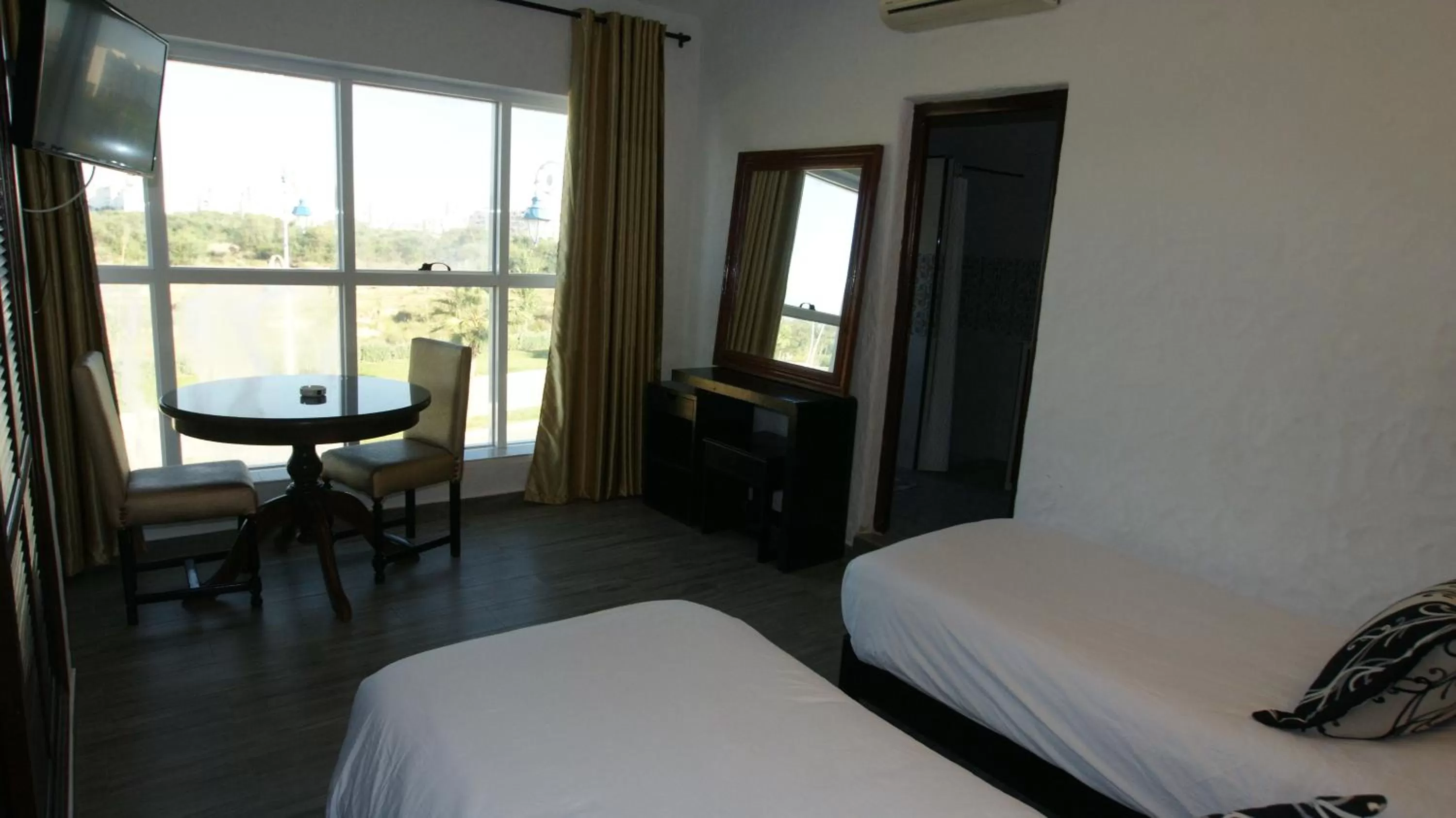 Bed in Hotel Hacienda