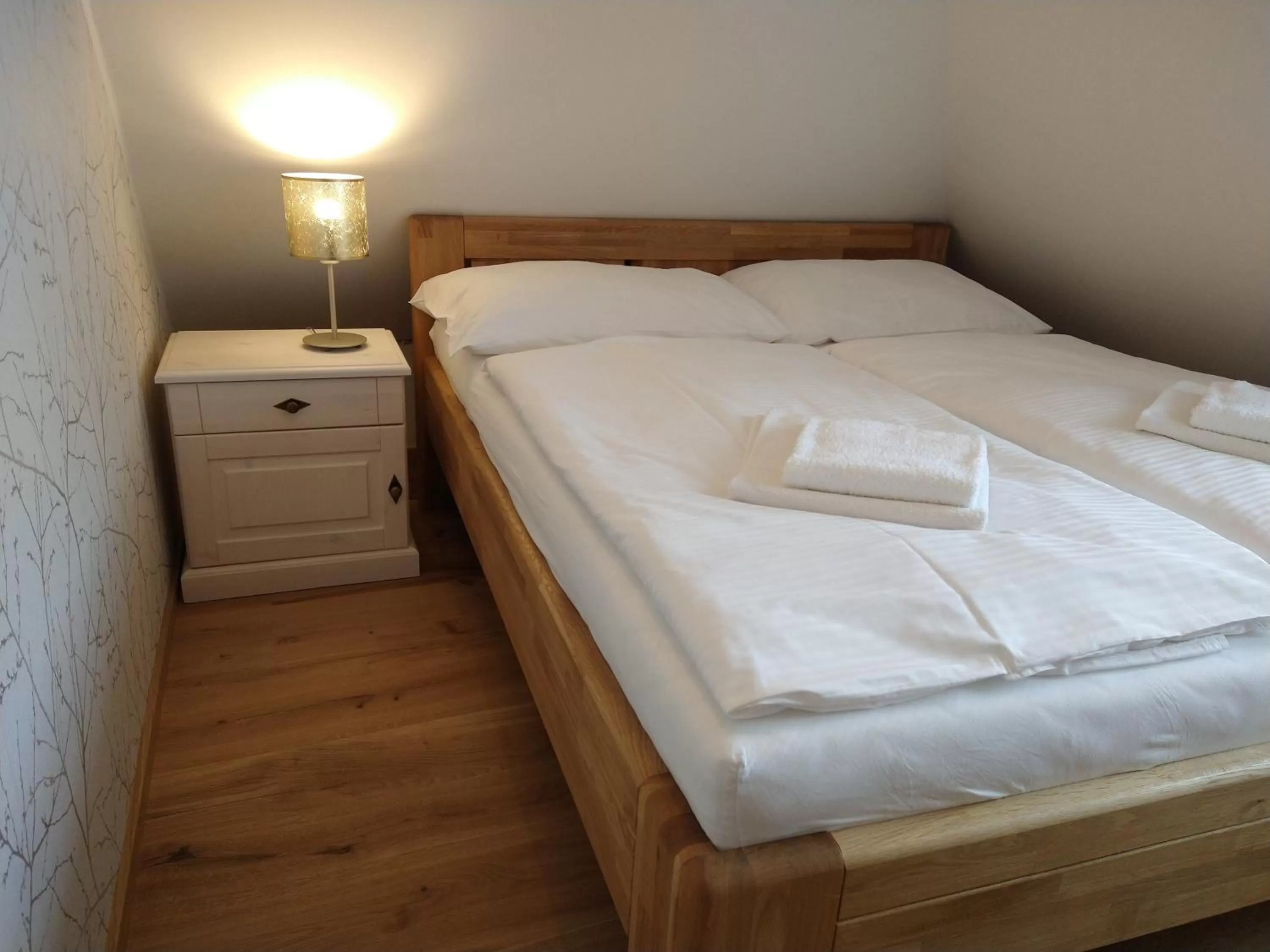 Bed in Apartmány Malý mnich