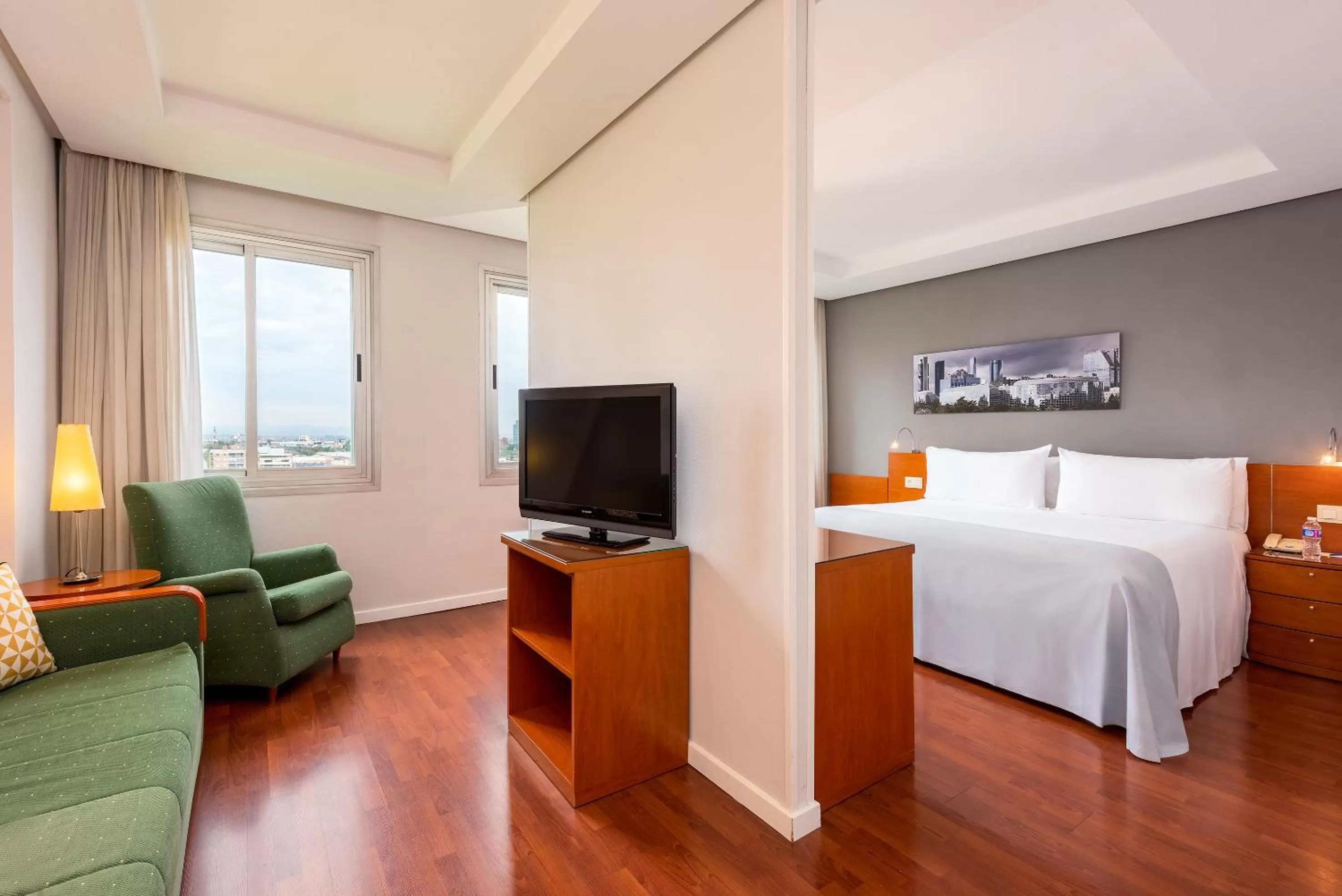 Photo of the whole room, Bed in Hotel Madrid Chamartín, Affiliated by Meliá