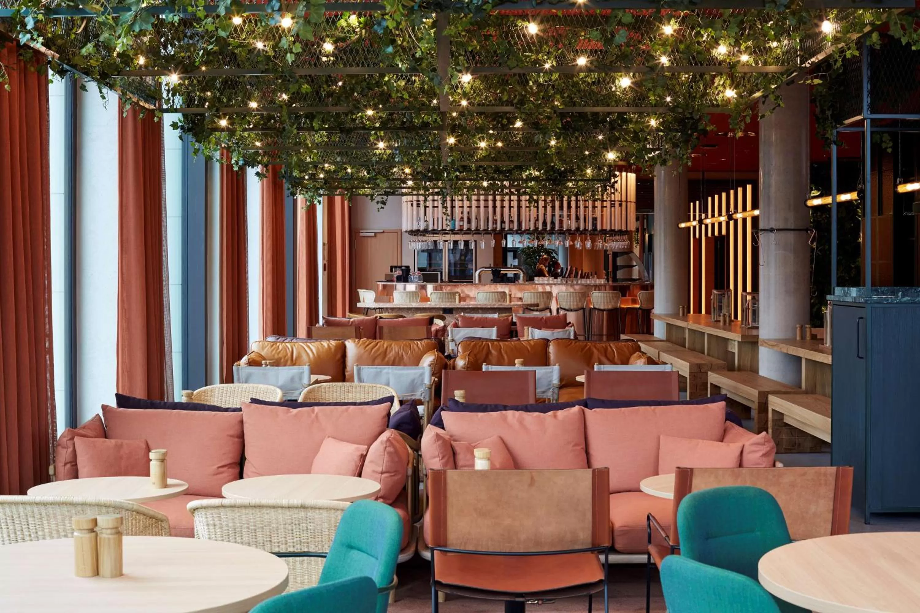 Lounge or bar in Scandic Frankfurt Hafenpark