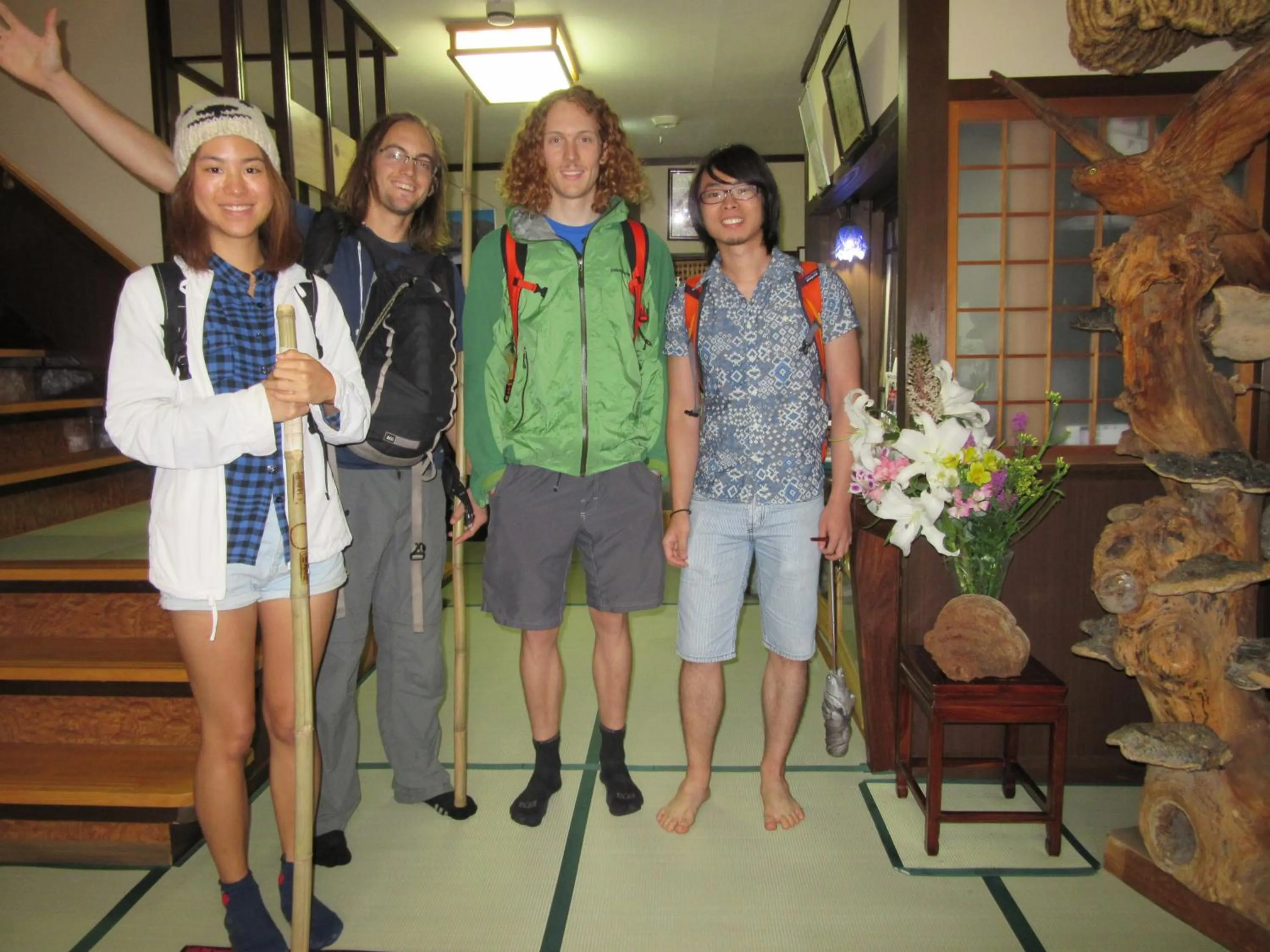group of guests in Tsuyukusa