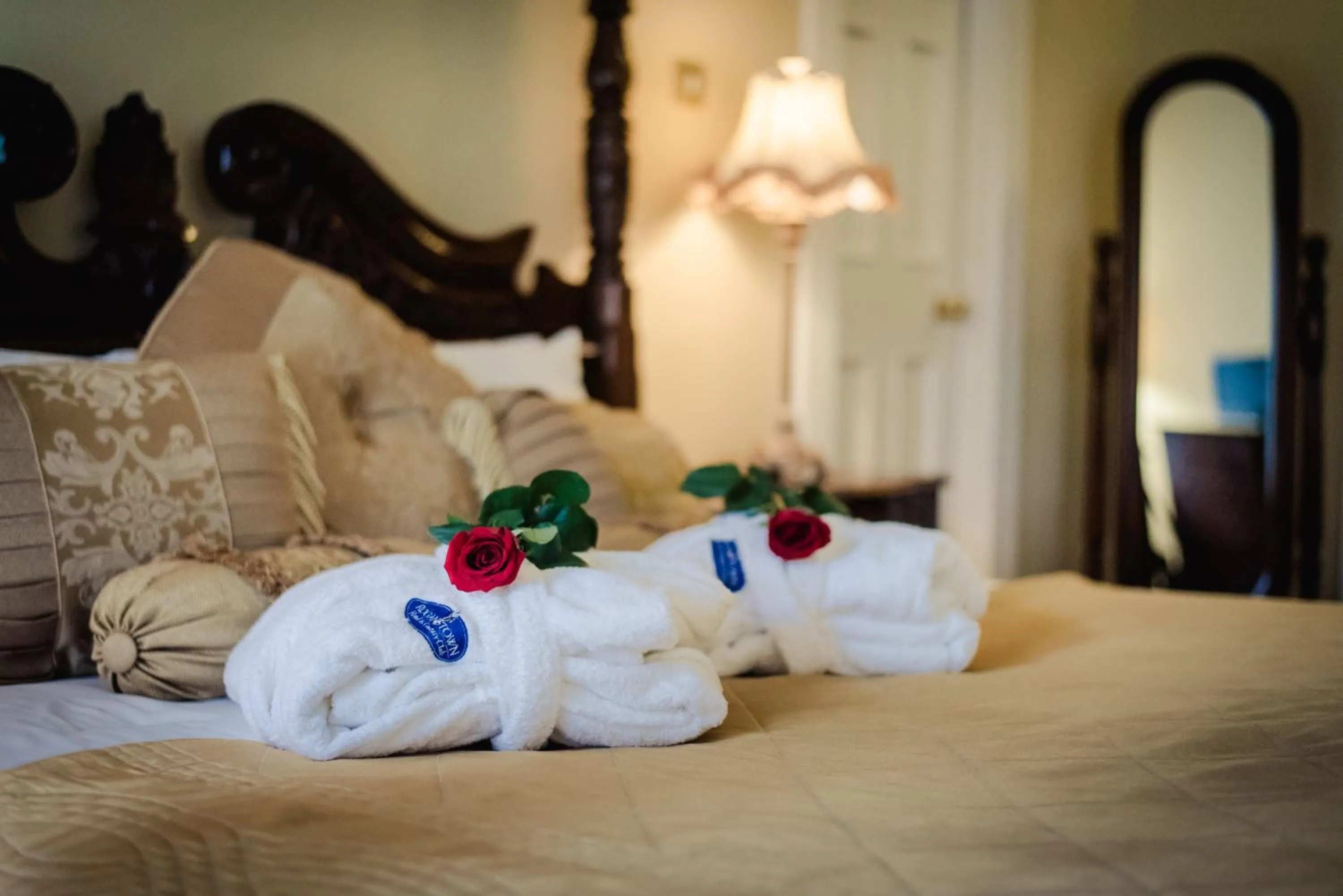 Decorative detail, Bed in Roganstown Hotel & Country Club