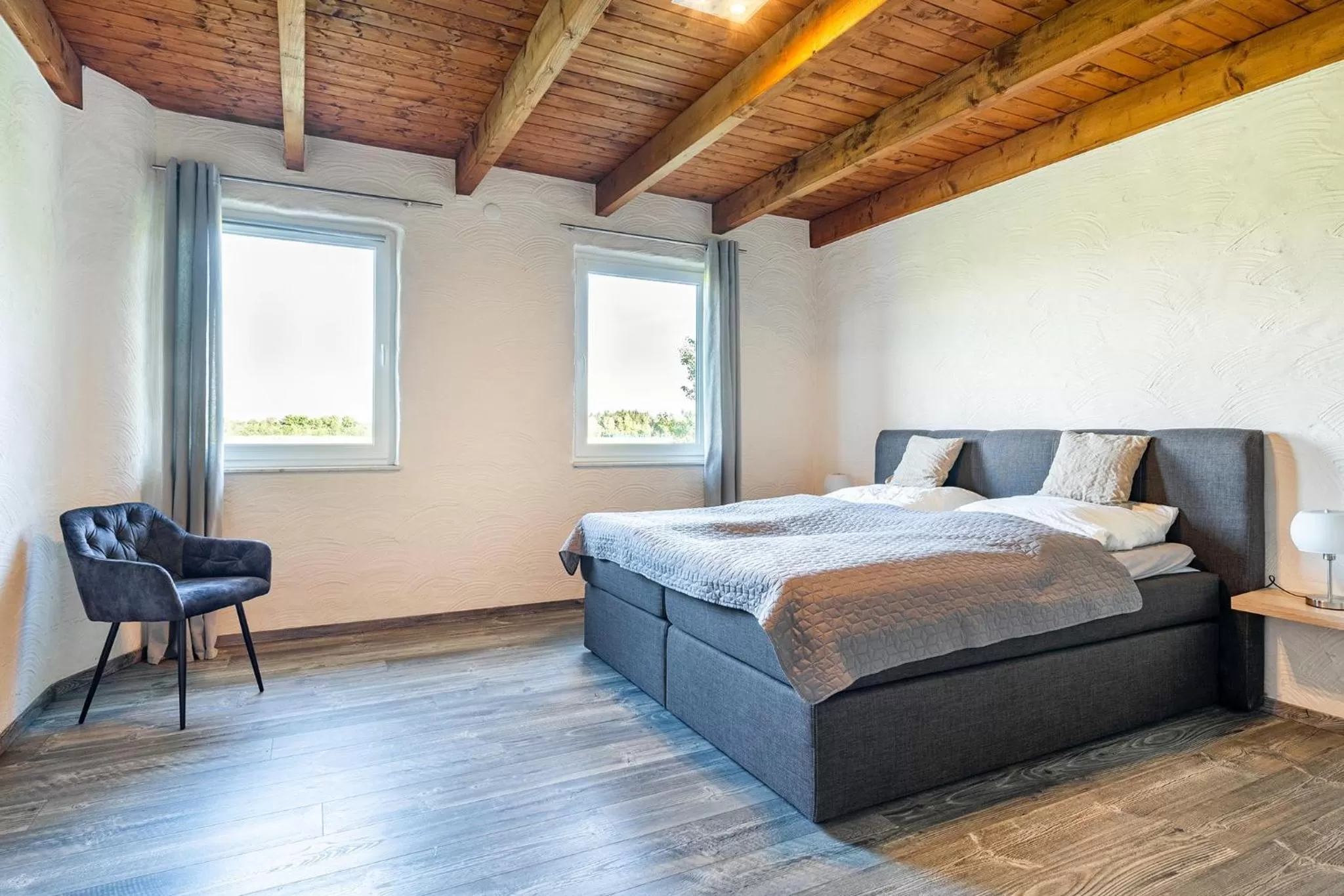 Bed in Villa Moorstern am Badesee Tannenhausen