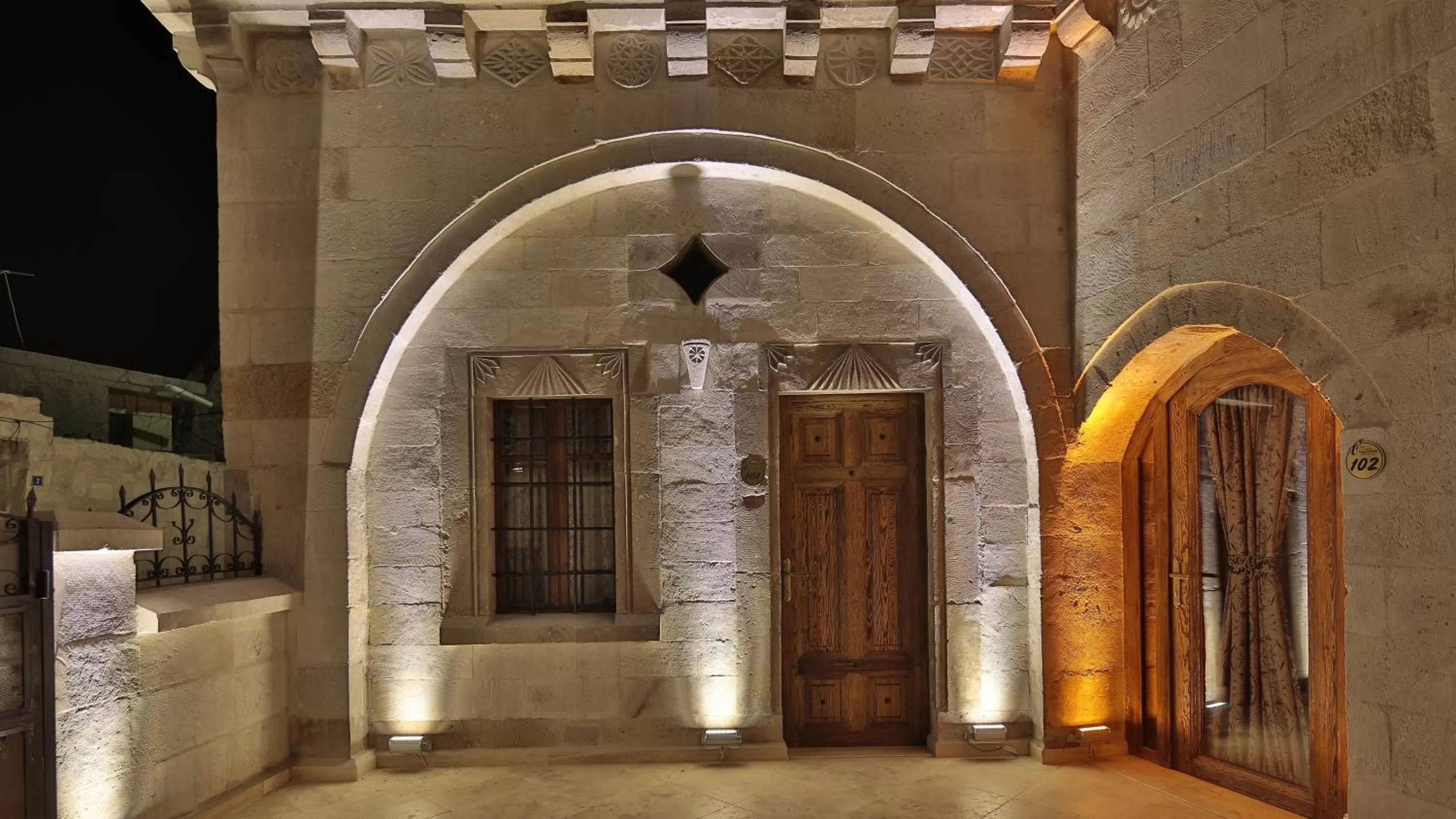Decorative detail in Cappadocia Cave Land Hotel