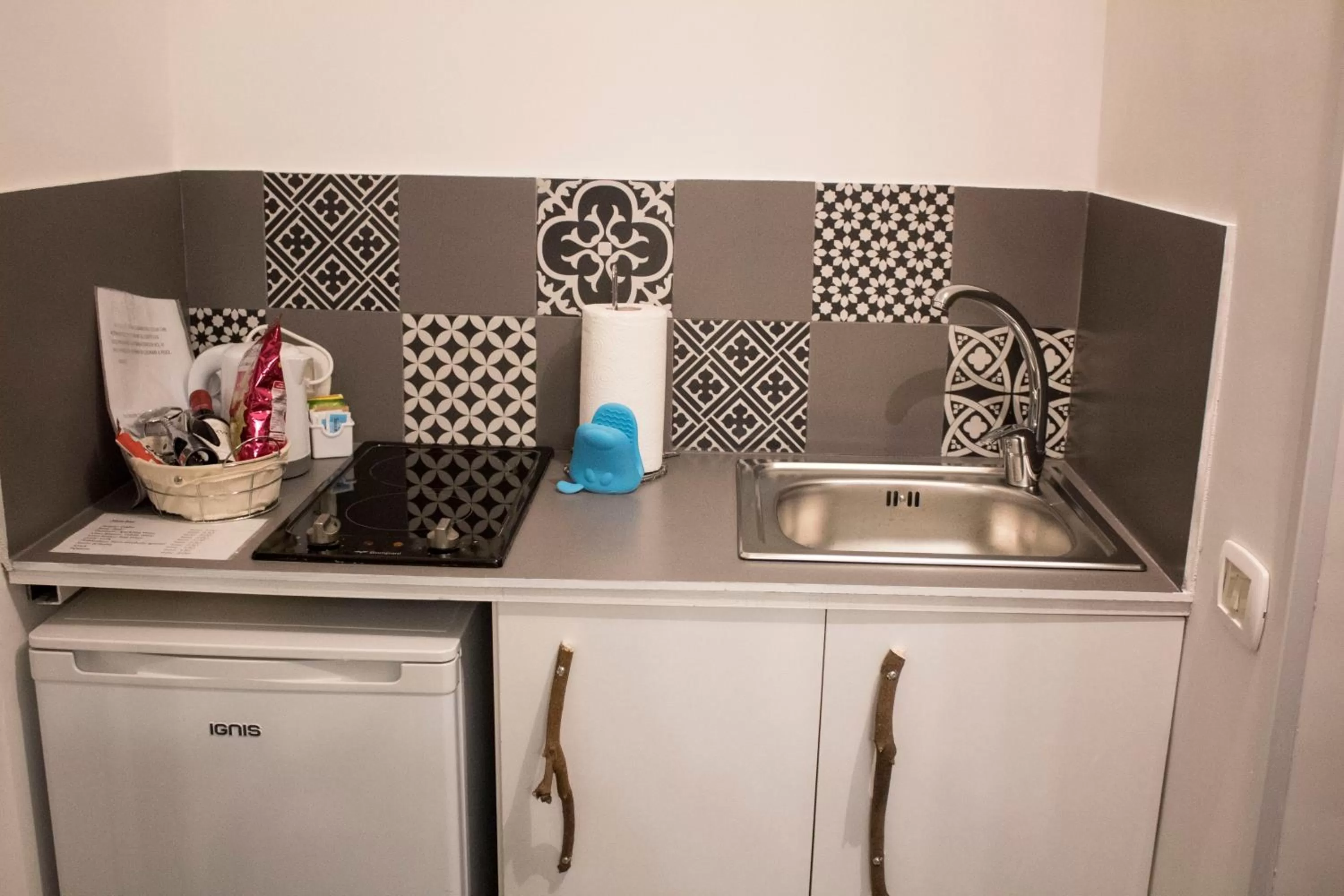 Kitchen or kitchenette in Aretusa Vacanze B&B