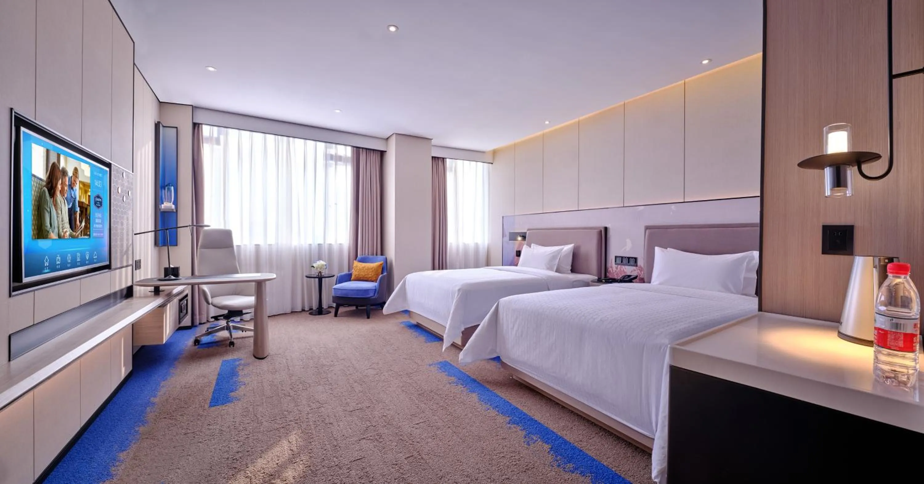 Bed in Hampton by Hilton Shenzhen North Station